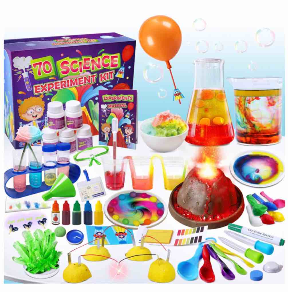 70 science experiment kit