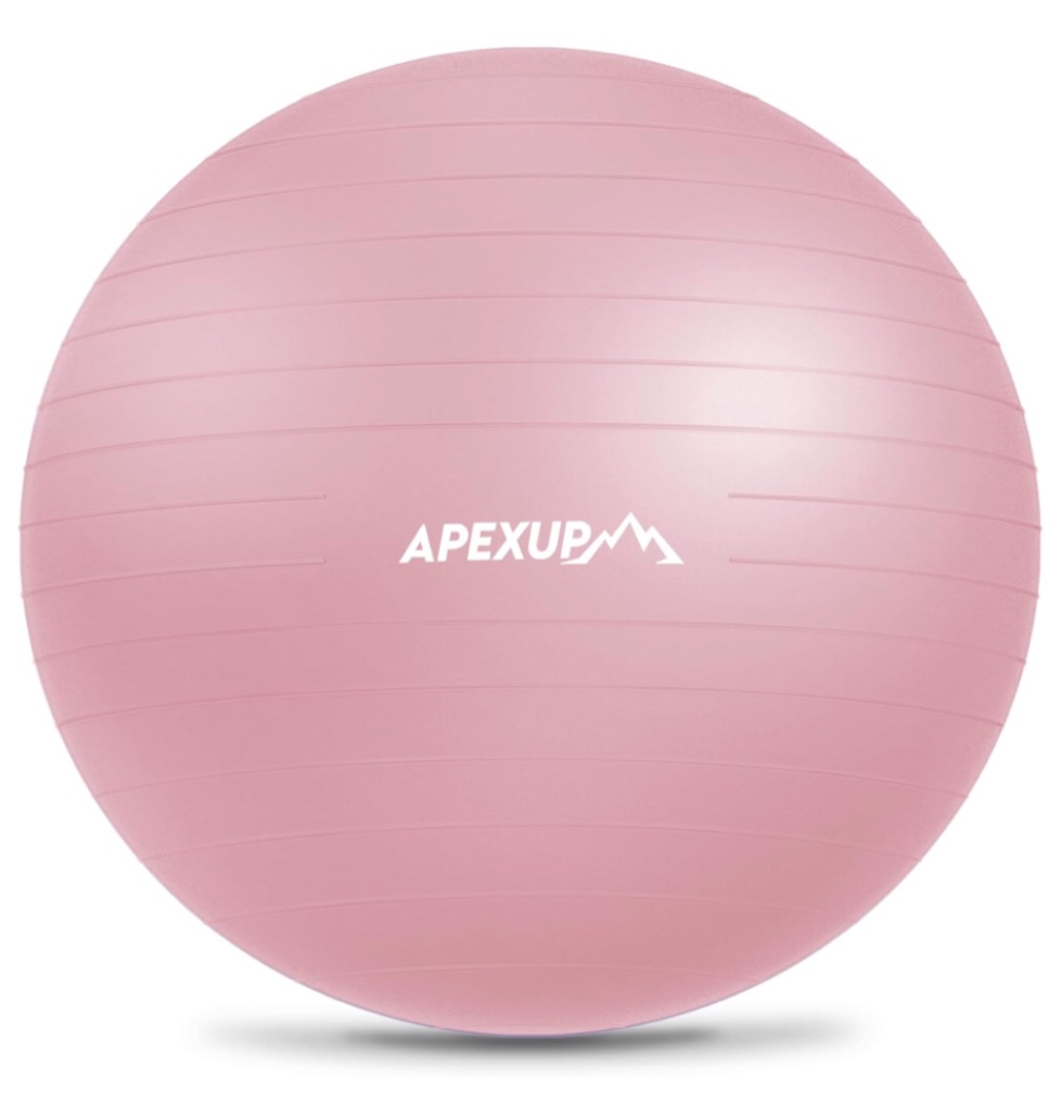 apexup yoga ball pink