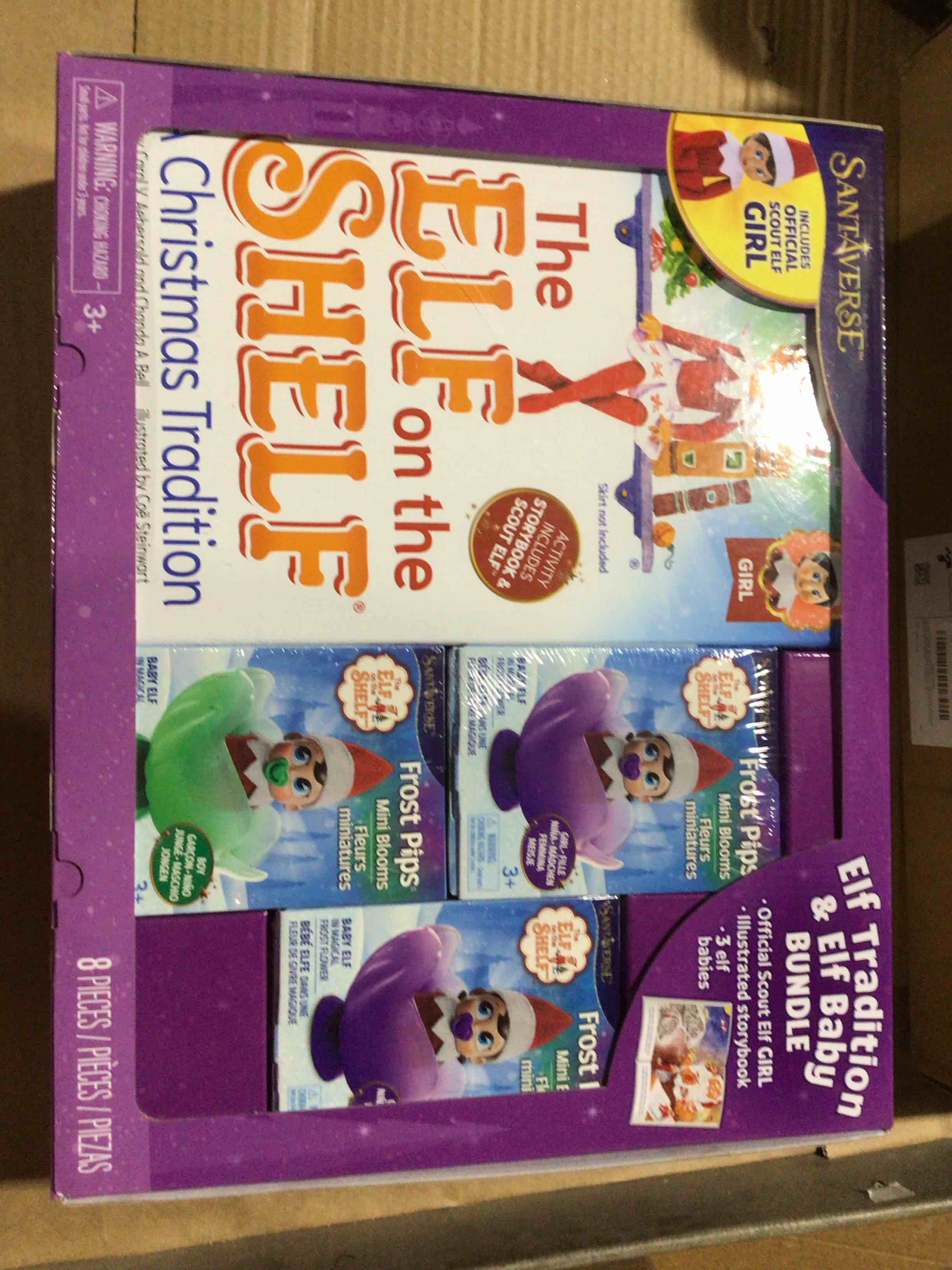 the elf on the shelf and frost pip bundle