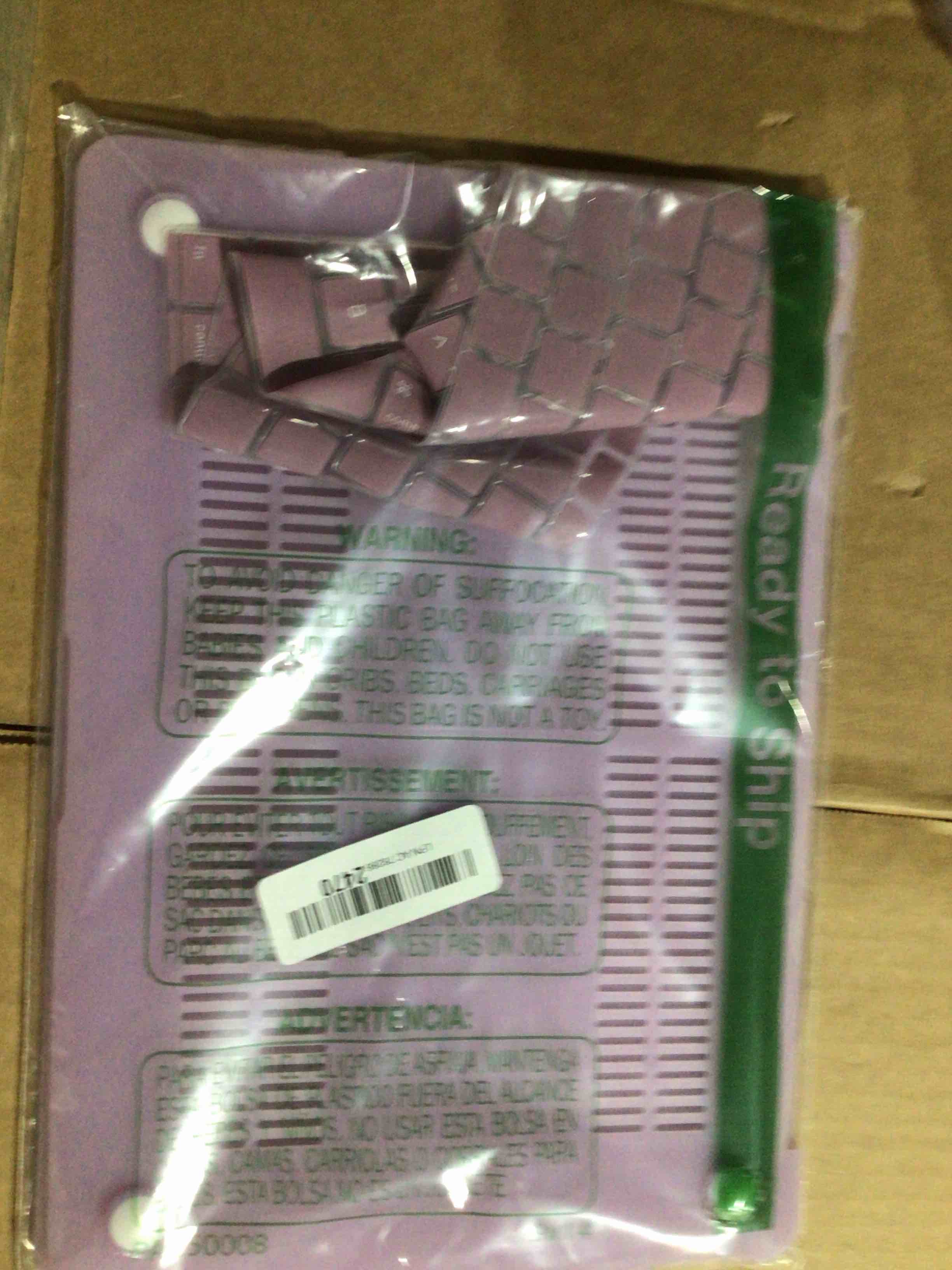Condition photo showing New/Like New for B BELK Compatible with MacBook Air 13 inch Case M1, MacBook Air Case 2021 2020 2019 2018 A2337 A2179 A1932 Touch ID, Plastic Laptop Hard Shell + 2 Keyboard Covers + Screen Protector, Lavender Purple
