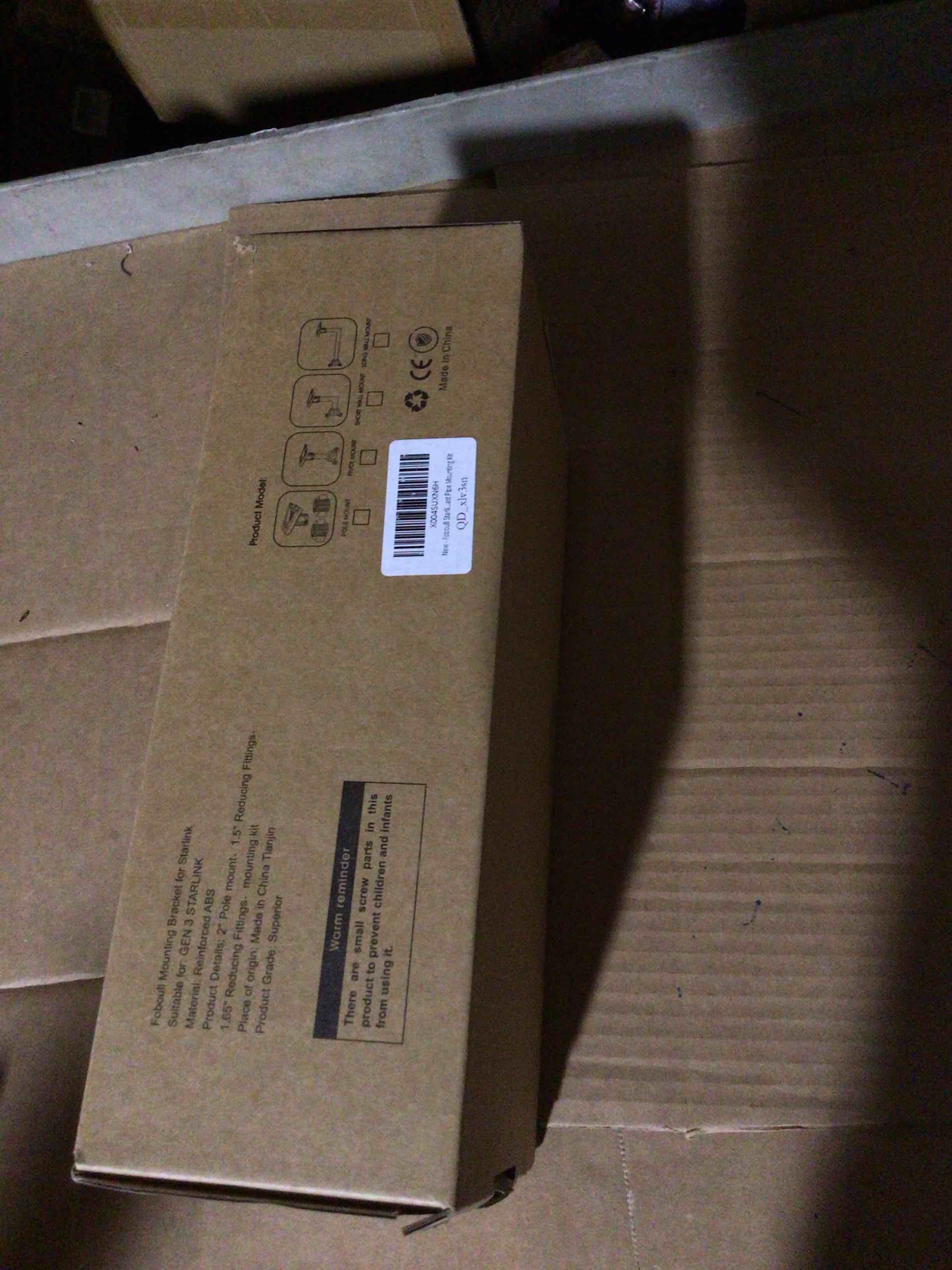 Gen 3 Starlink Mount, Adjustable Starlink Gen 3 Mount, Starlink Mounting Kit for V3 Starlink Standard Dish-Include