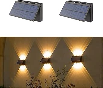 Solar up and down light, creates a cozy and peaceful atmosphere perfectly suitable for daily lighting