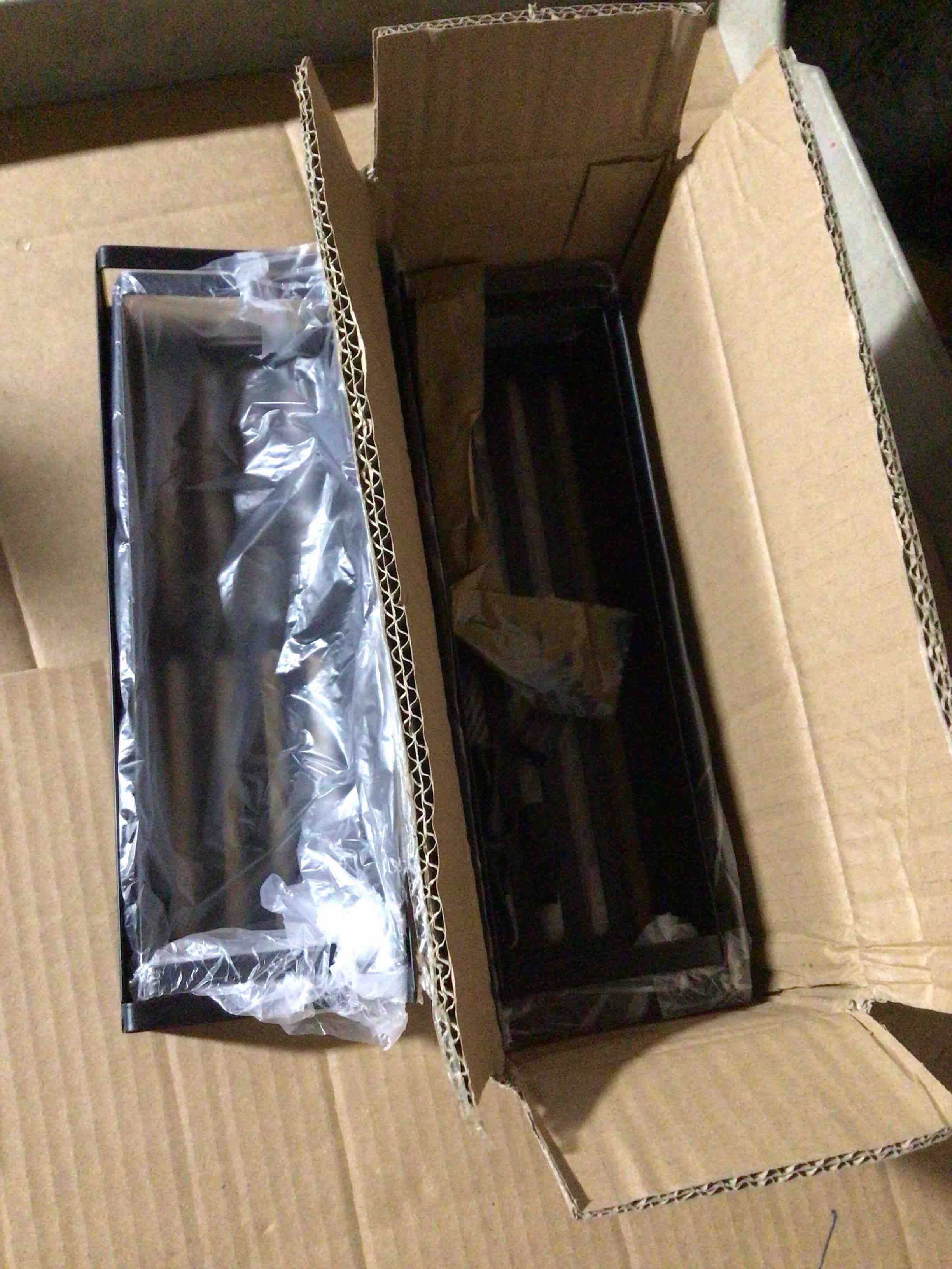 HuggieGems 4 Pack Magnetic Spice Rack Organizer for Refrigerator and Oven, Black Fridge Organizers and Storage for Kitchen