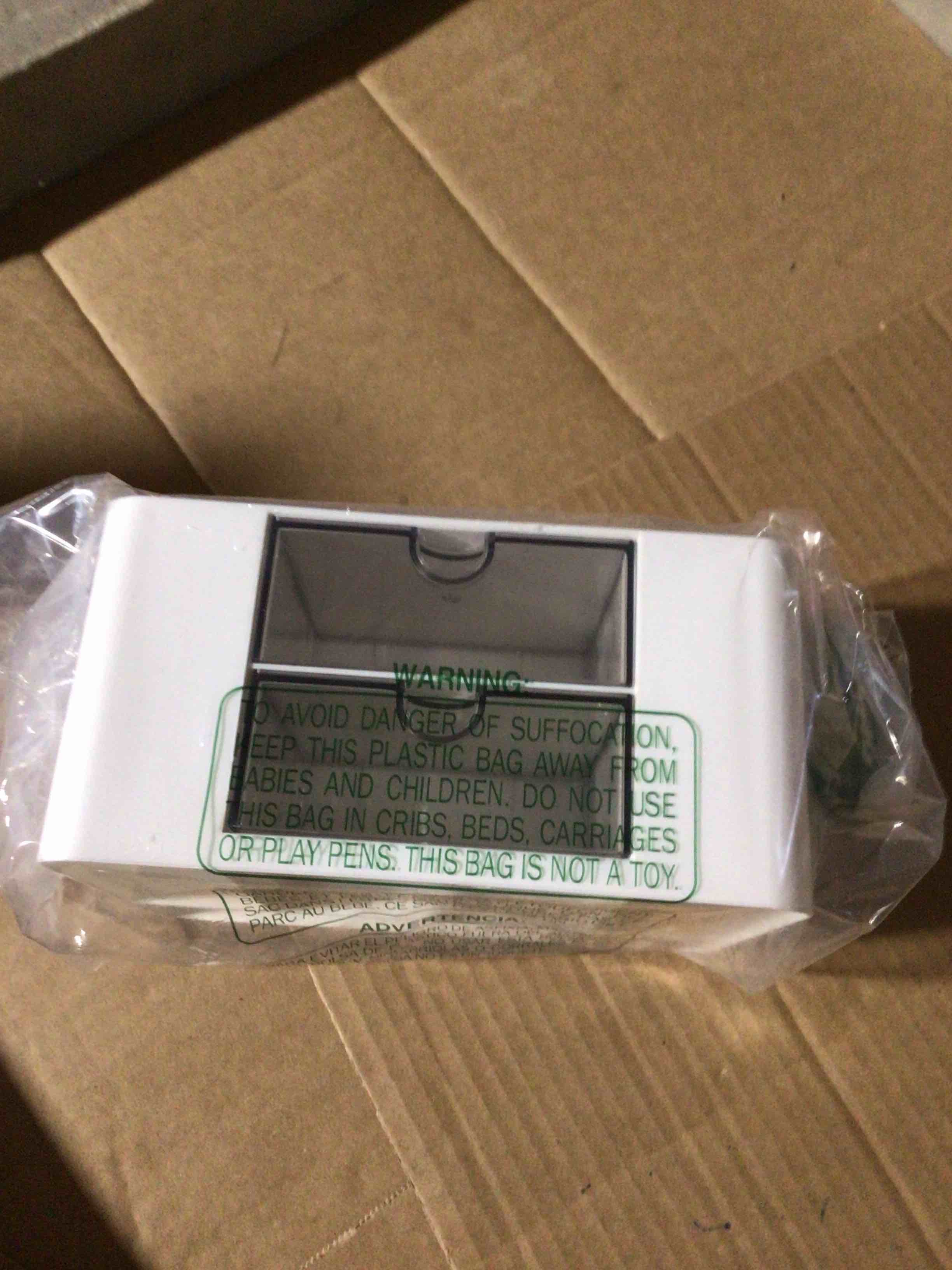 VITVITI Toothbrush Holders for Bathrooms Countertop, 5 Slots Toothpaste Bathroom Counter Sink Organizer with Drawers, Plastic Bathroom Organizer for Vanity/Makeup/Office White