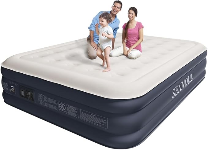 OSAMA inflatable bed, for traveling, home visiting, ideal for family visiting, sleepovers, late traveling
