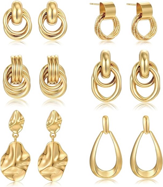Fashion earrings for selling, gifting, hoops earring different styles may vary (similar) 