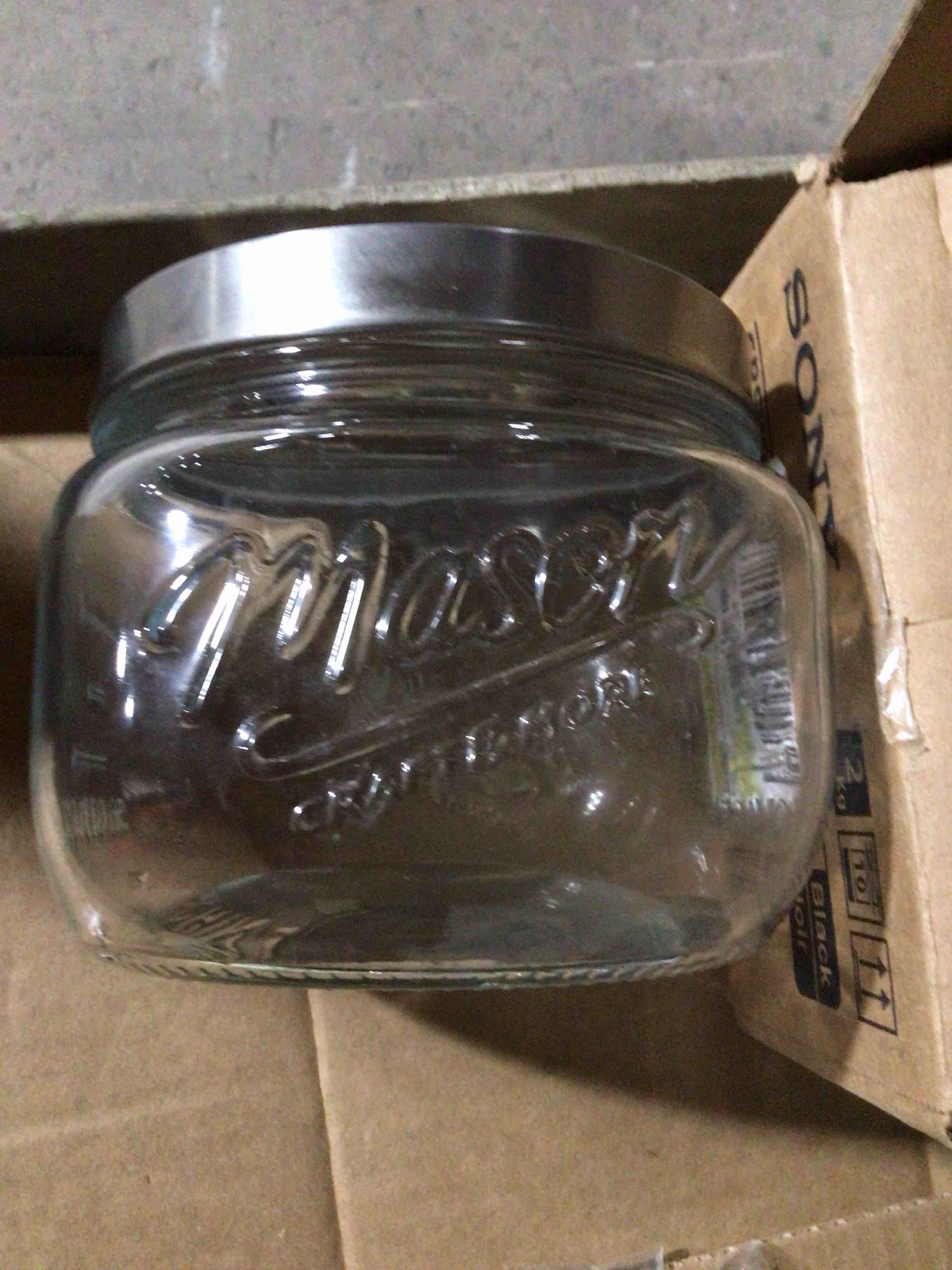 Mason  1 Piece Glass Canister Set