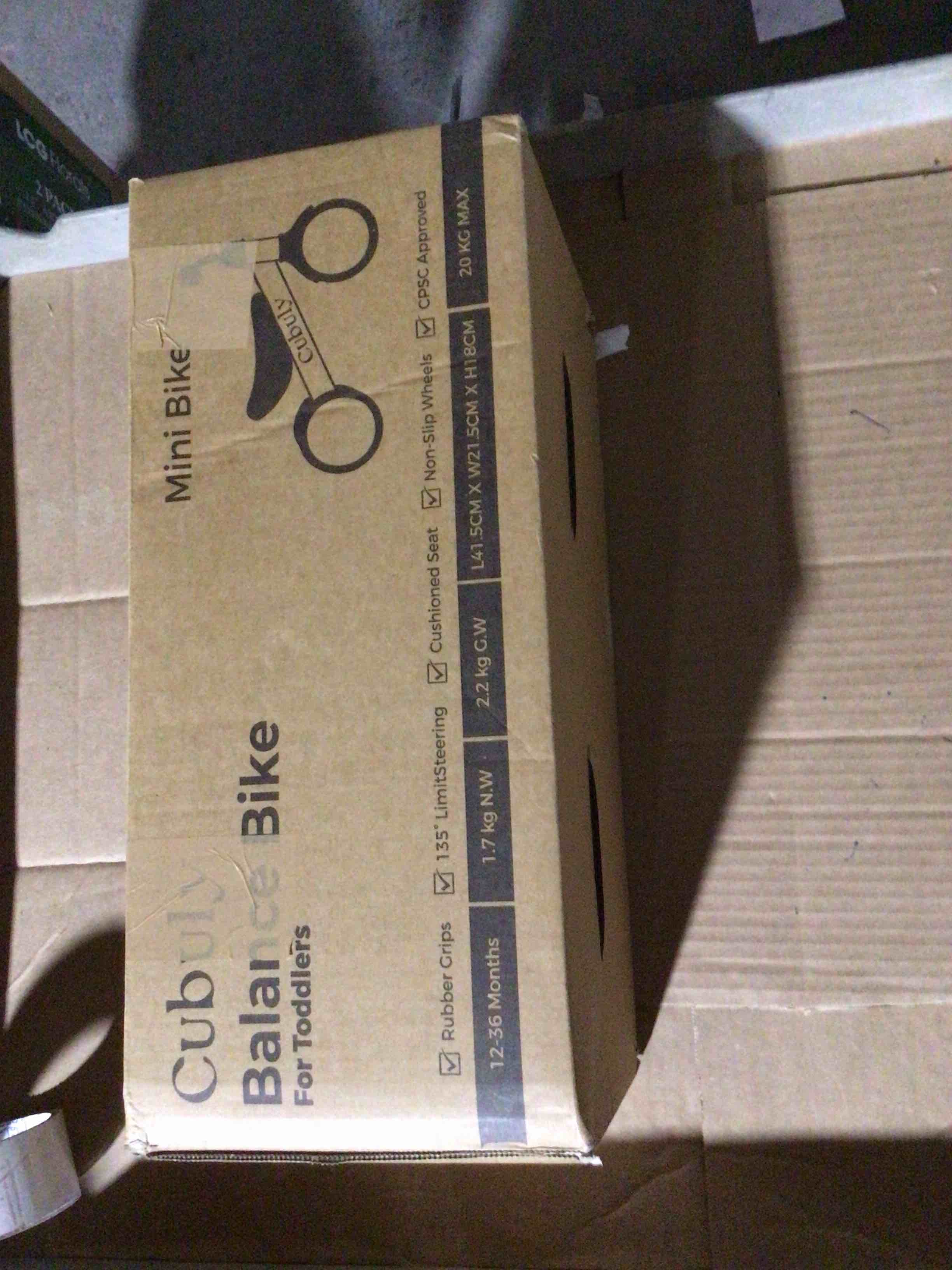 umatoll toddler balance bike for 2-5 year old, adjustable kids toy bicycle, gift for ages 2-3 girls boys