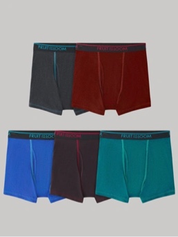 fruit of the loom boxers, boys underwear, eco packaging “L”