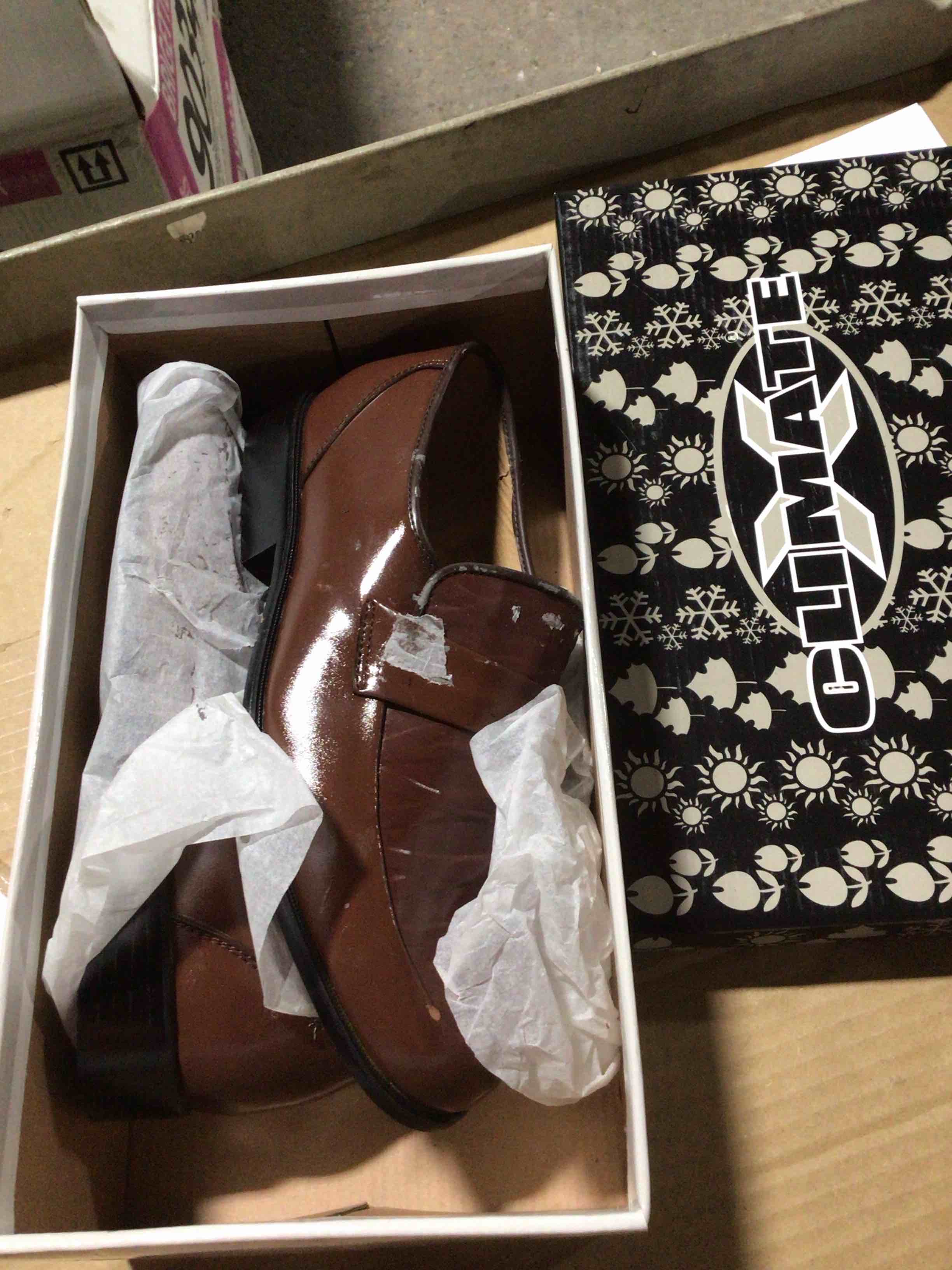 Veeko brown men’s leather upper and lining Dress shoes style # B502