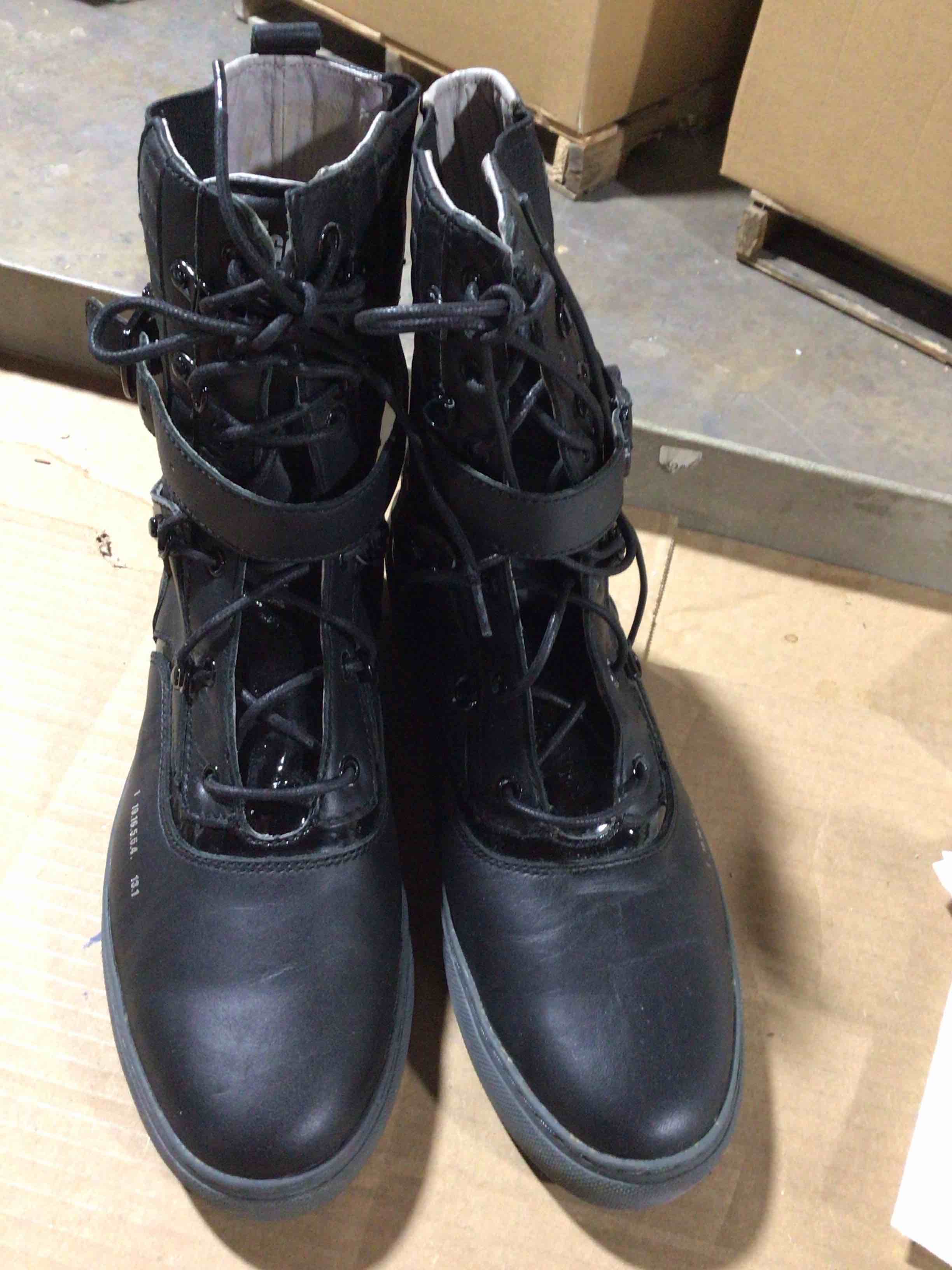 Gucci magnum calf / micro soft high top men’s boots 