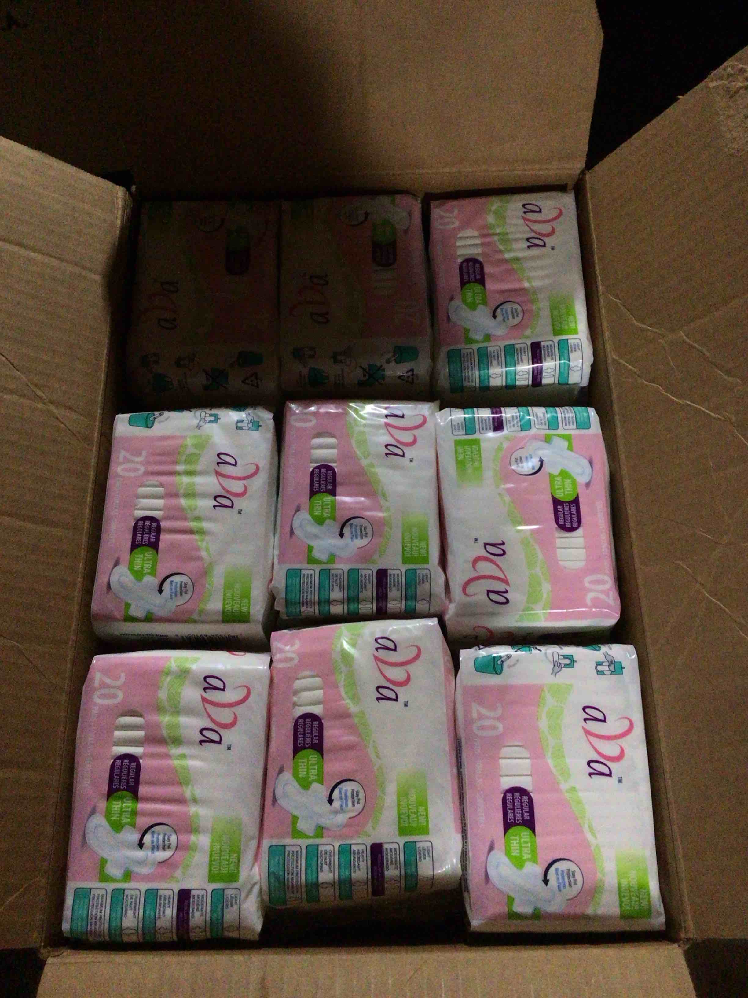 box lot of miscellaneous items 