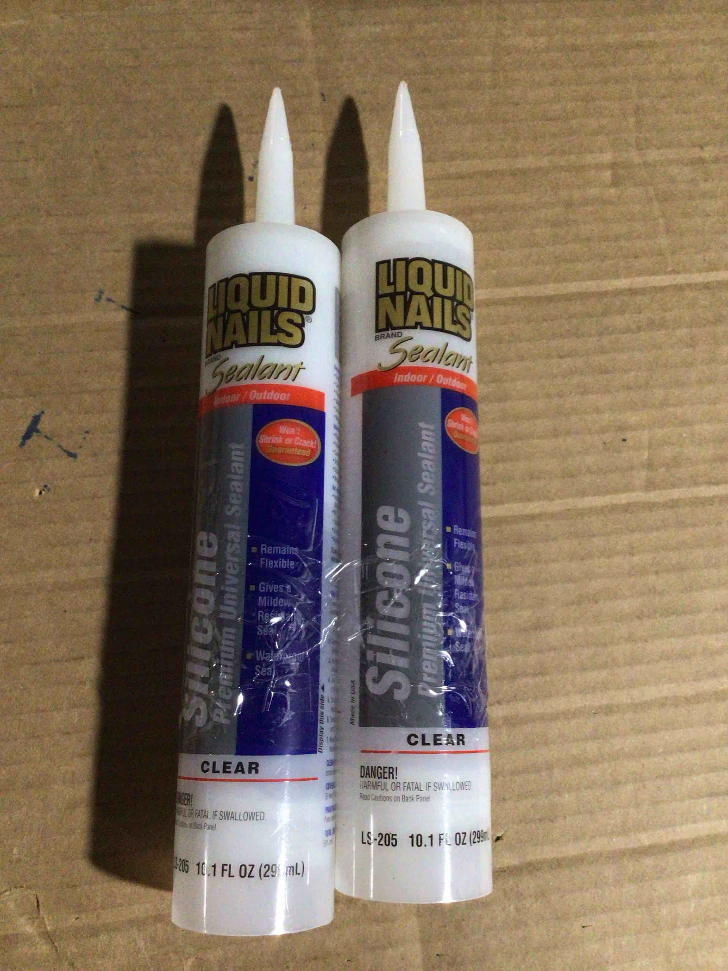 Liquid nails premium universal silicone sealant ( Al’s- 205