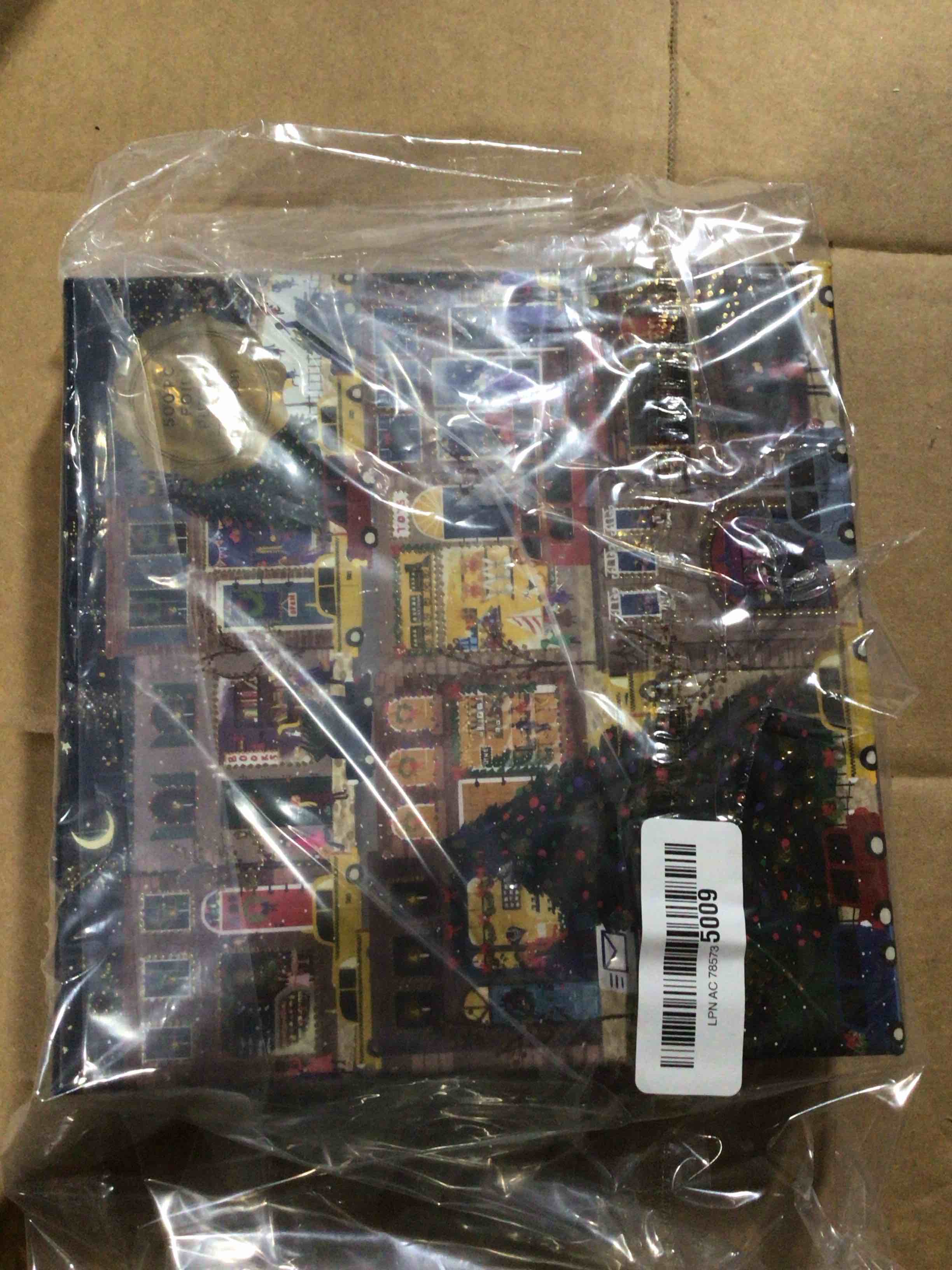 Galison Winter Lights Foil Puzzle 500 Pieces 20� x 20� – Holiday Jigsaw Puzzle Featuring a Fes