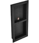 vevor shower niche ready for tile 16 in x 24 in double shelf