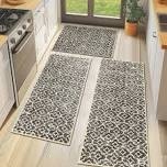 machine washable non slip kitchen mat set of 3