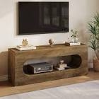 63" W Wooden Tv Stand For Tvs Up To 65"