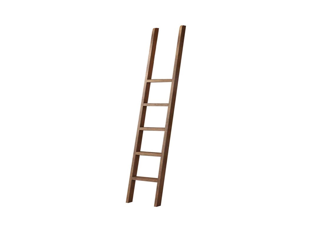Martin Furniture Stratton Decorative Wooden Ladder in Toffee IMST402