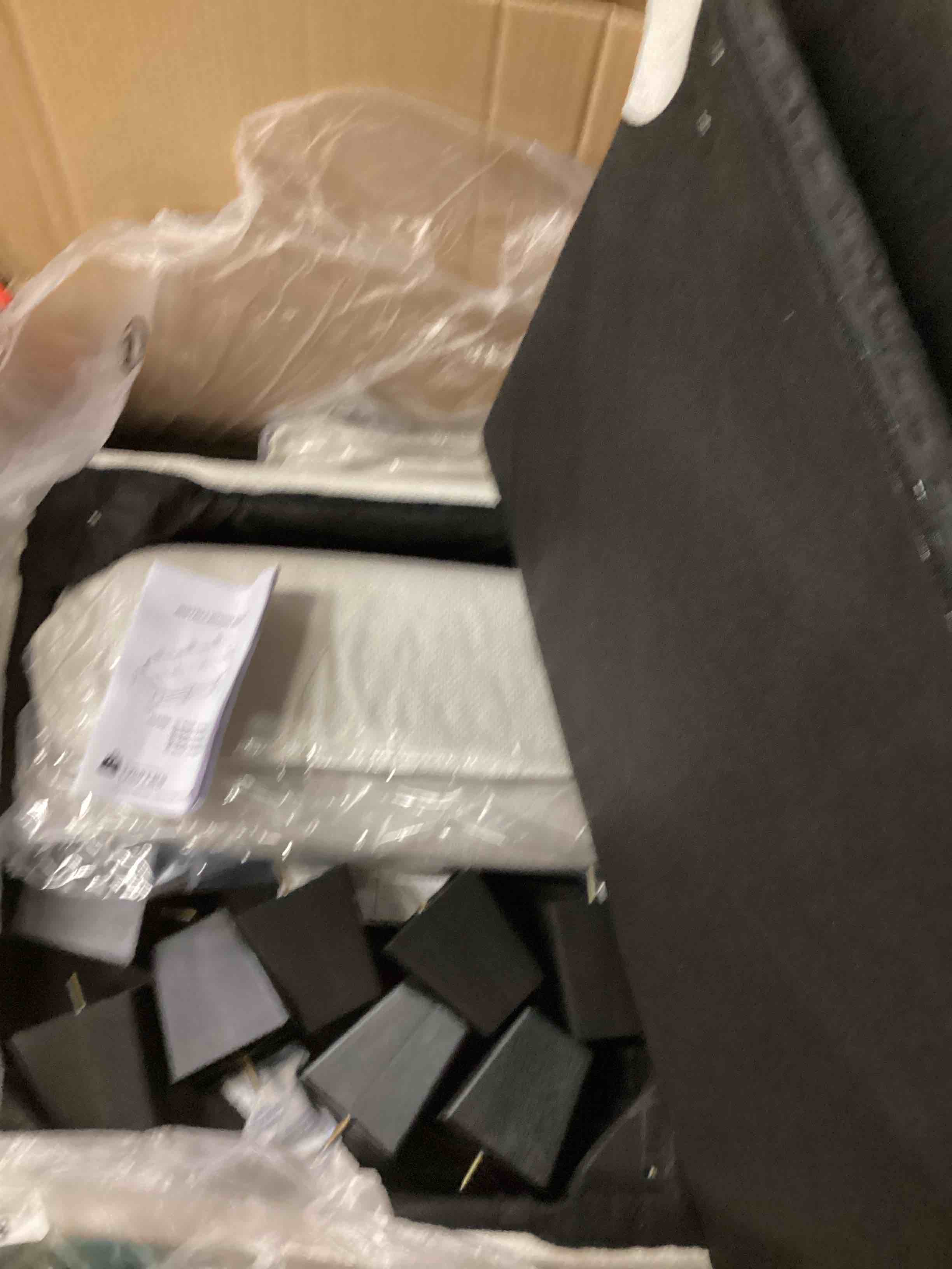 Condition photo showing Good Condition for Sectional Couches for Living Room - (incomplete one box only)