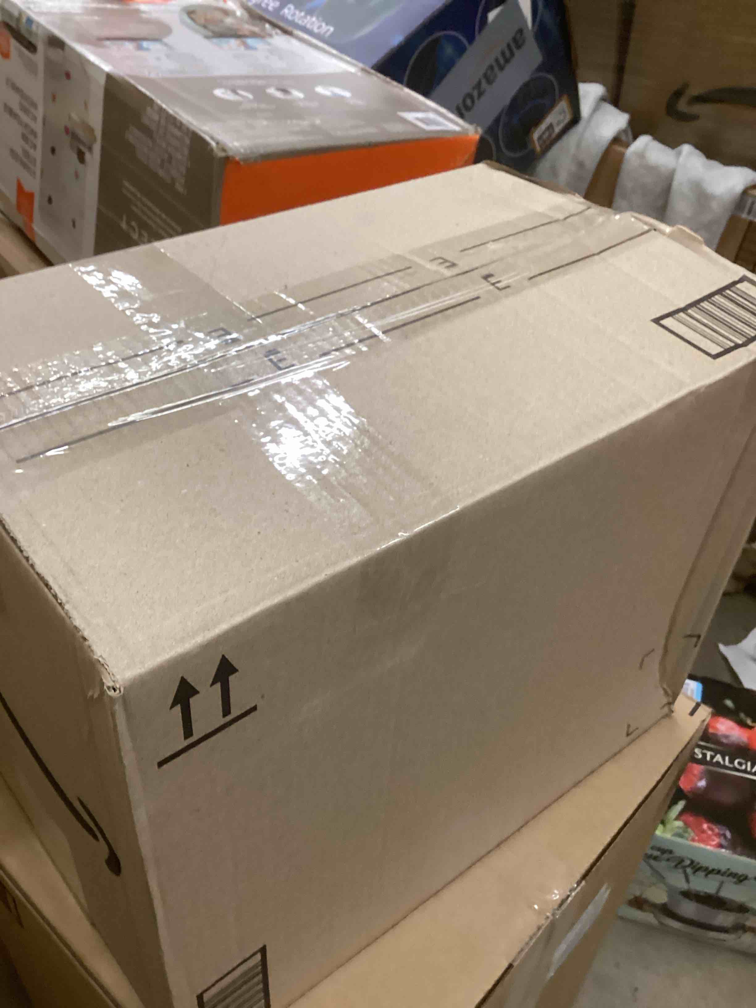 Condition photo showing New/Like New for Superio Clear Storage Boxes with Lids, 4.5 Quart Plastic Container Bins for Organizing, Stackable Crates, BPA Free, Non Toxic, Odor Free, Organizers for Home, Office and Dorm, 3 Pack 4.5 Quart 3 Pack