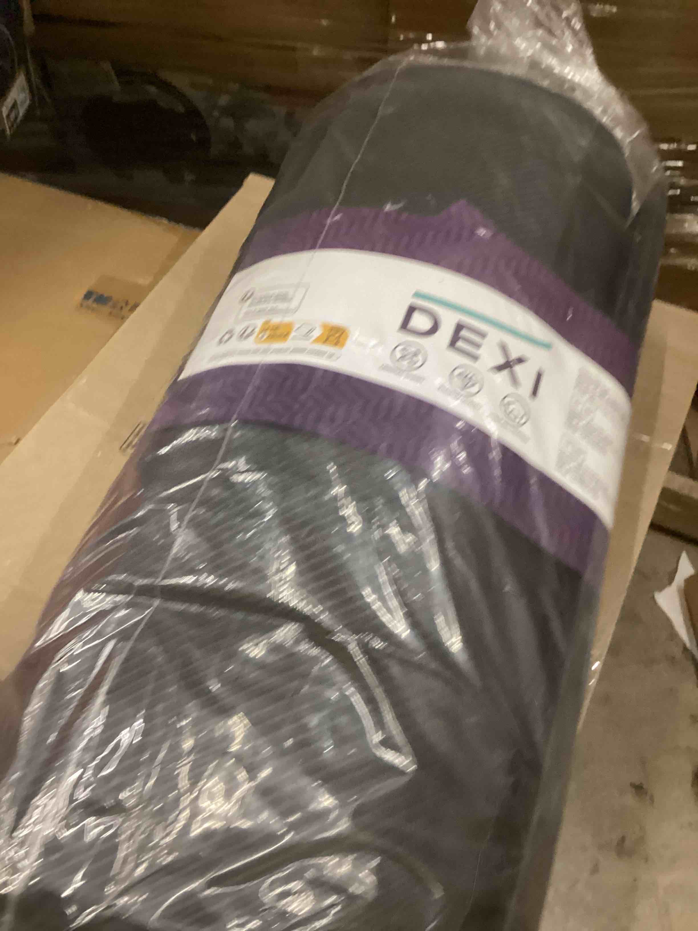 Condition photo showing New/Like New for DEXI Kitchen Mat Cushioned Anti Fatigue, Non Slip Waterproof Comfort Standing Floor Rug for Kitchen, Office, Sink, Laundry, 70x20, Black 70"L x 20"W x 0.7"Th Black