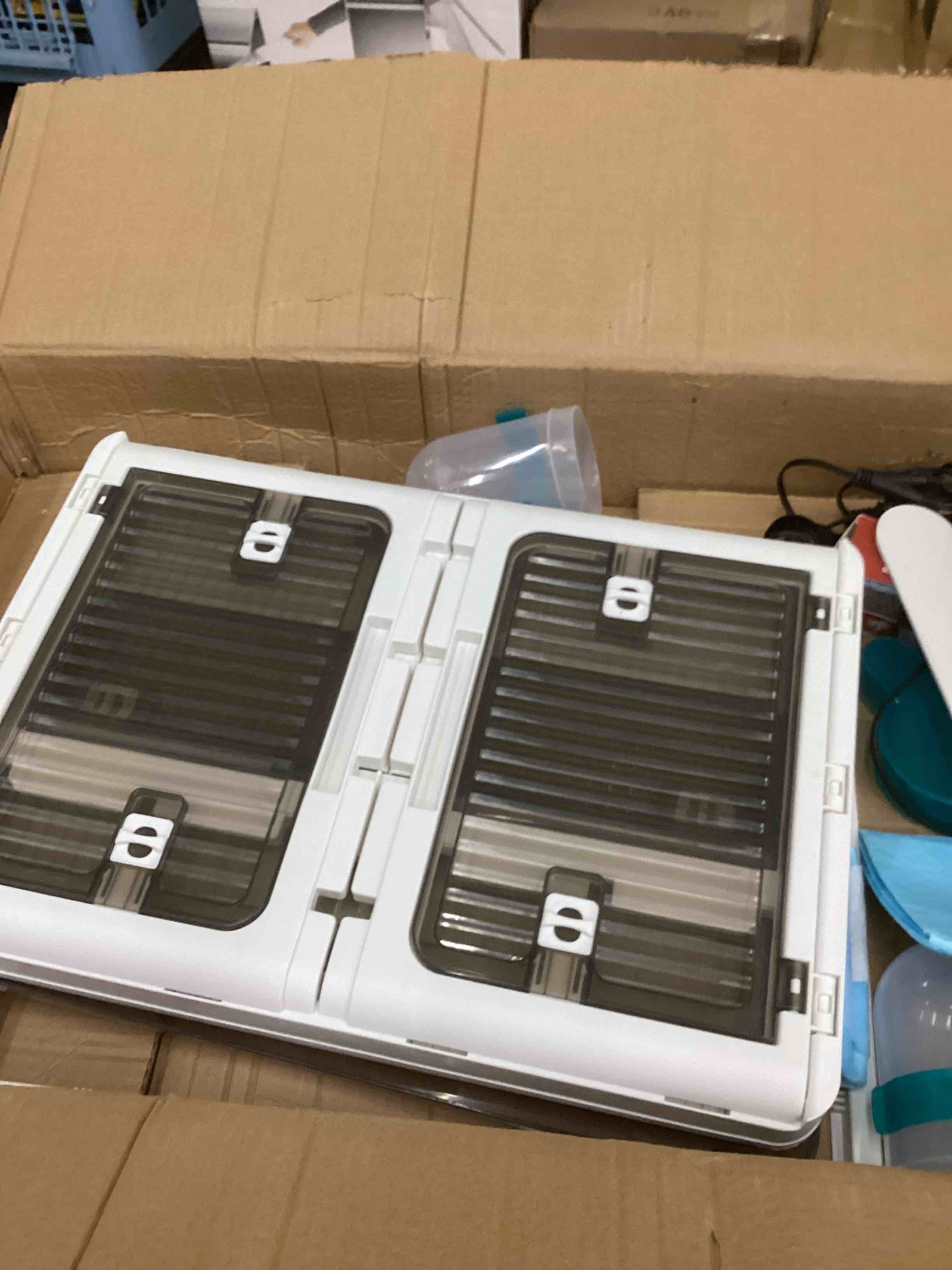 Condition photo showing As Is for  Brooder Box or Chicks