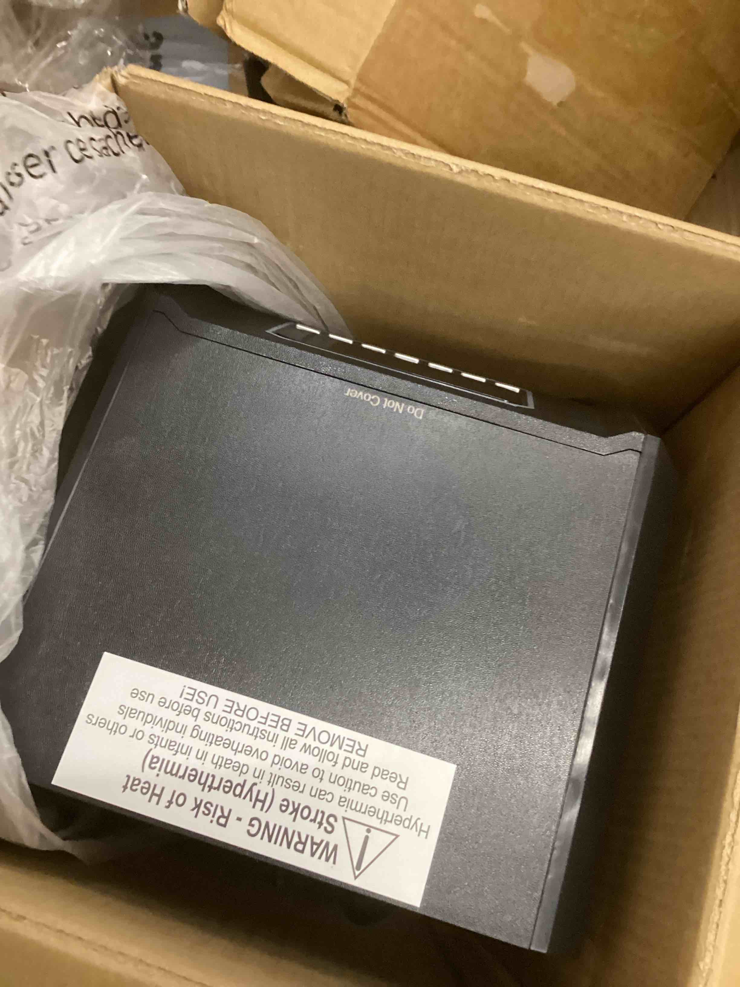 Condition photo showing New/Like New for Infrared Space Heater 3 Mode 1500W Electric heater with 6 Quartz Infrared Element Child Lock Timer Remote for Indoor Use WEWARM Middle