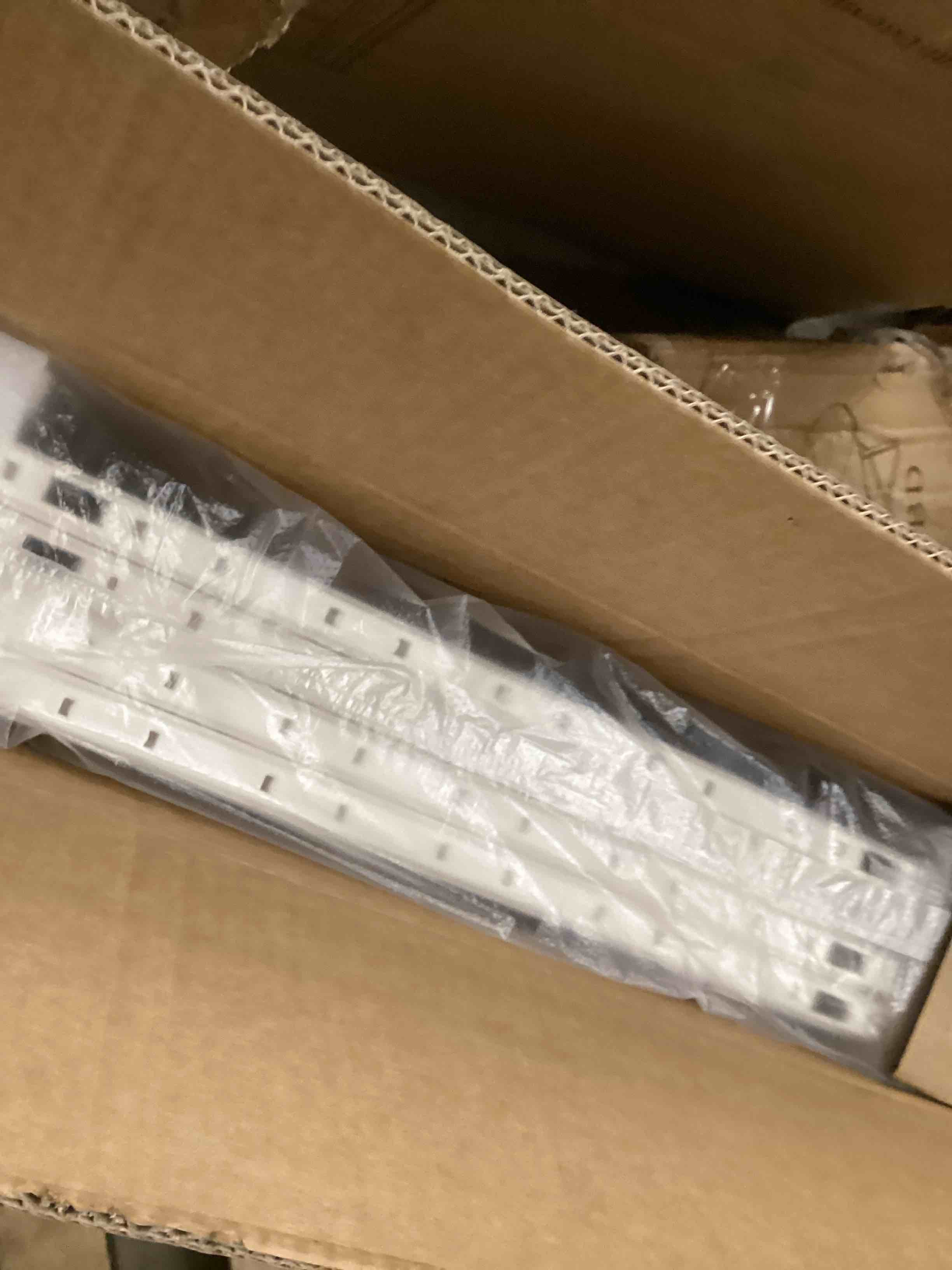 Condition photo showing Good Condition for unipaws 57" H Cat Gate for Stairs, Fit for 21"-34" Wide Narrow Sapce, Auto Closing and No Drilling Cat Safety Gate, Cat Dog Proof, Indoor Use, White