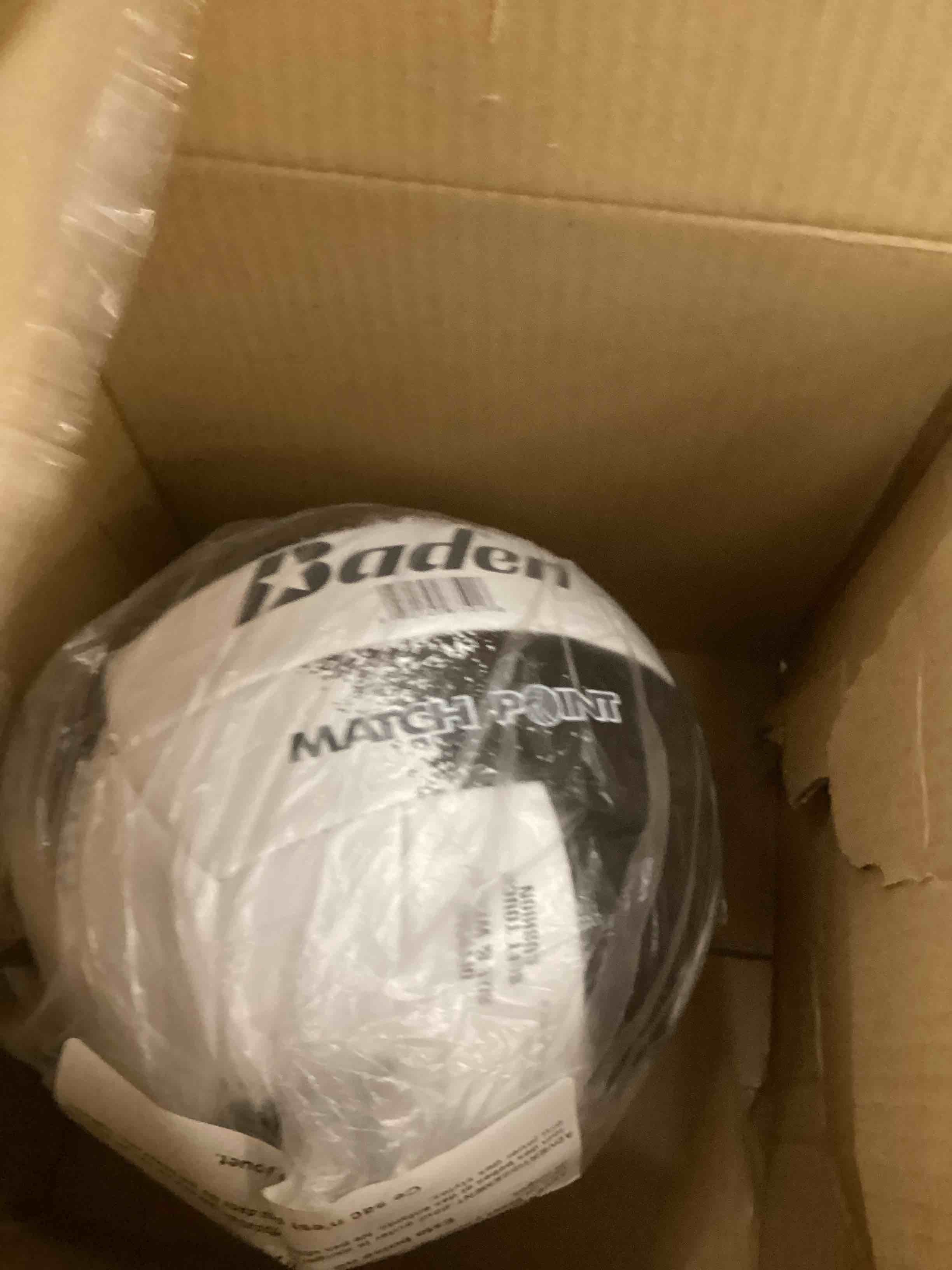Condition photo showing New/Like New for Baden Match Point Cushioned Synthetic LeatherOutdoor Recreation Backyard Volleyball + College Camp Ball All Ages Official Size 5