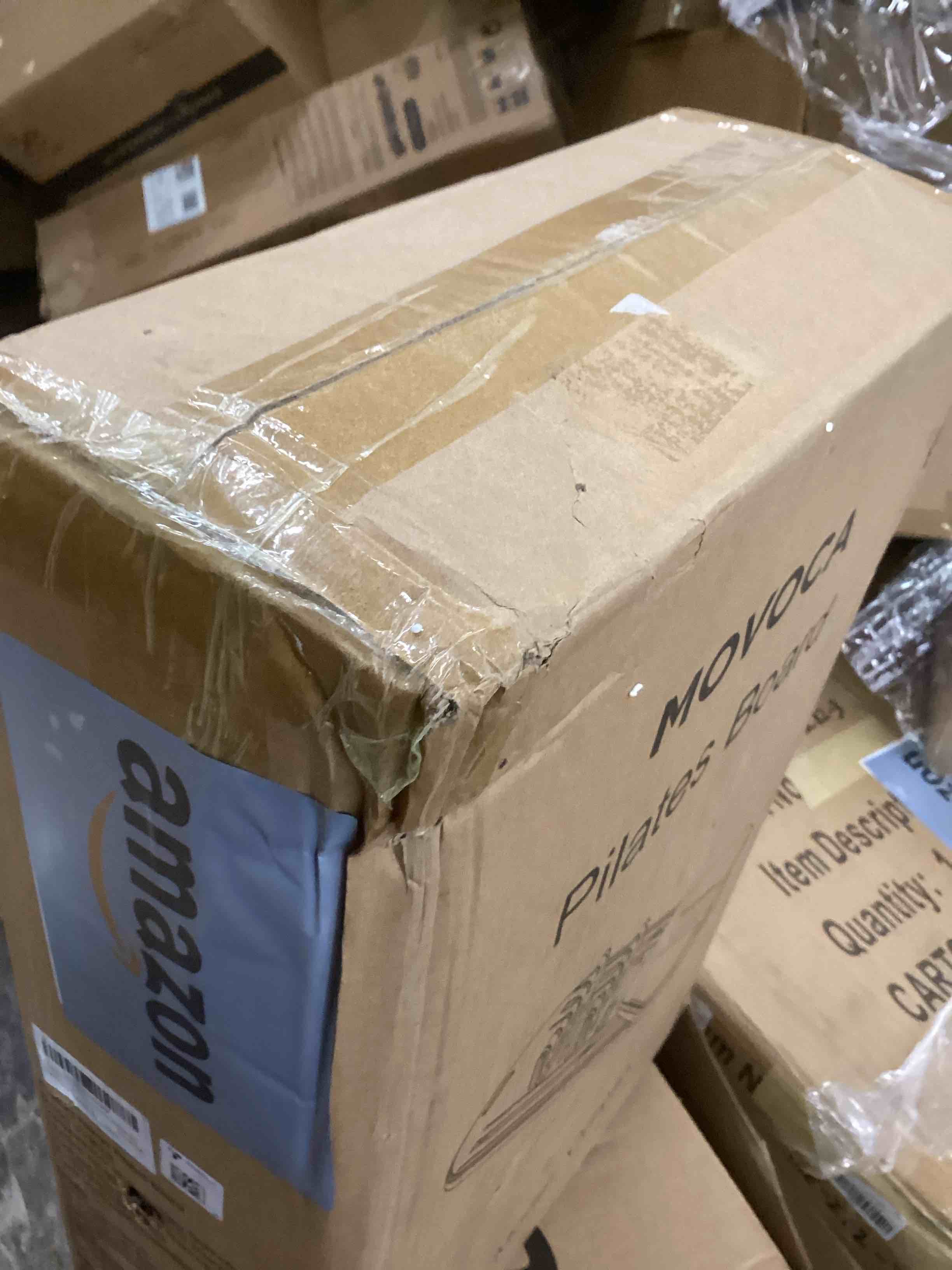 Condition photo showing New/Like New for Pilates Board,Foldable Pilates Reformer Equipment with Timer, Multi-Purpose Portable Pilates Reformer Machine Home Pilates Kit for Home Workout,Fitness,Exercise,Abs Purple