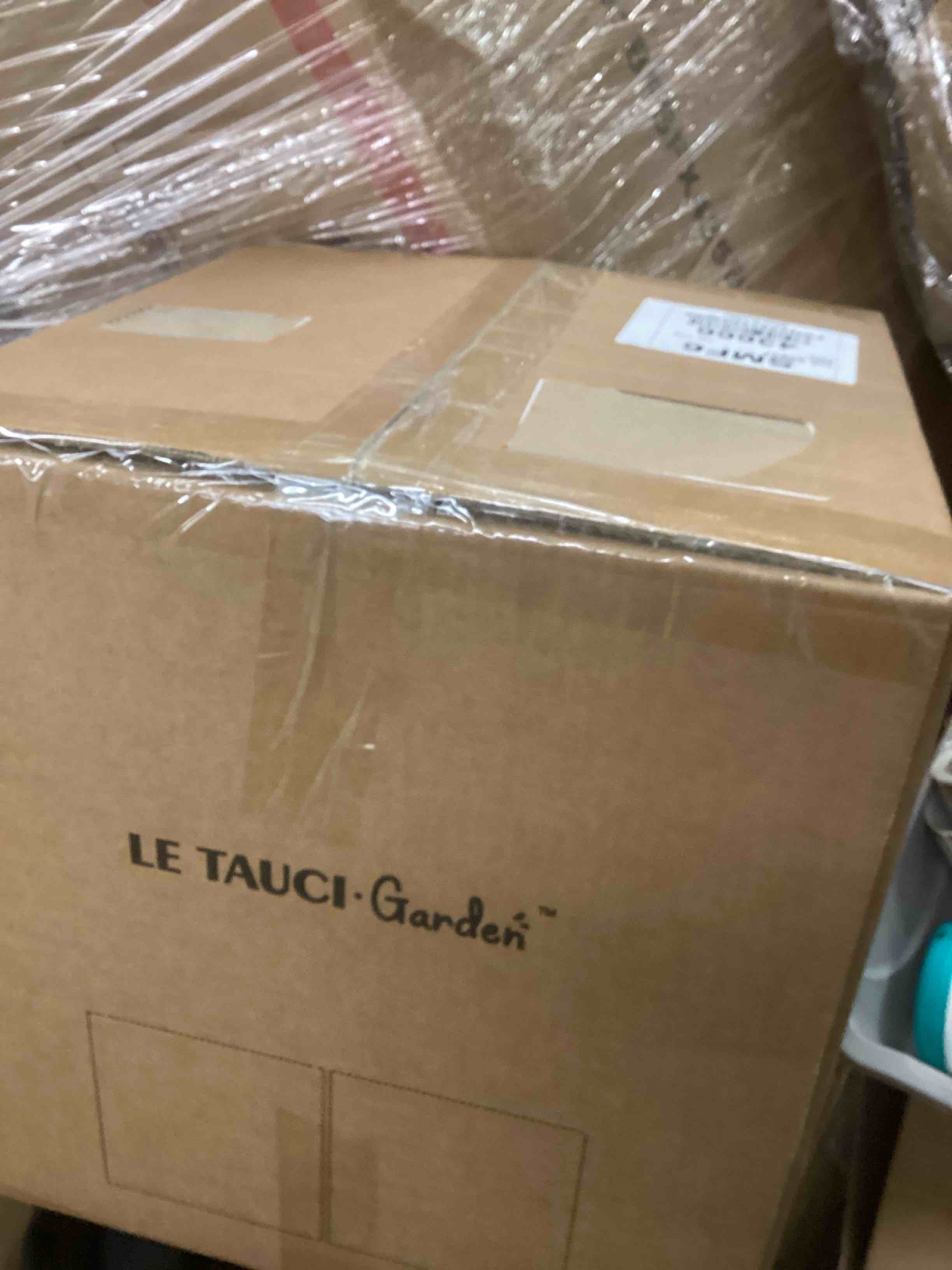 Condition photo showing New/Like New for White Ceramic Vase - Large 12.5 Inch Round Floor Vase for Centerpieces, Farmhouse Rustic Minimalist Home Decor (Sandstone White) Sandstone White 12.5 inch