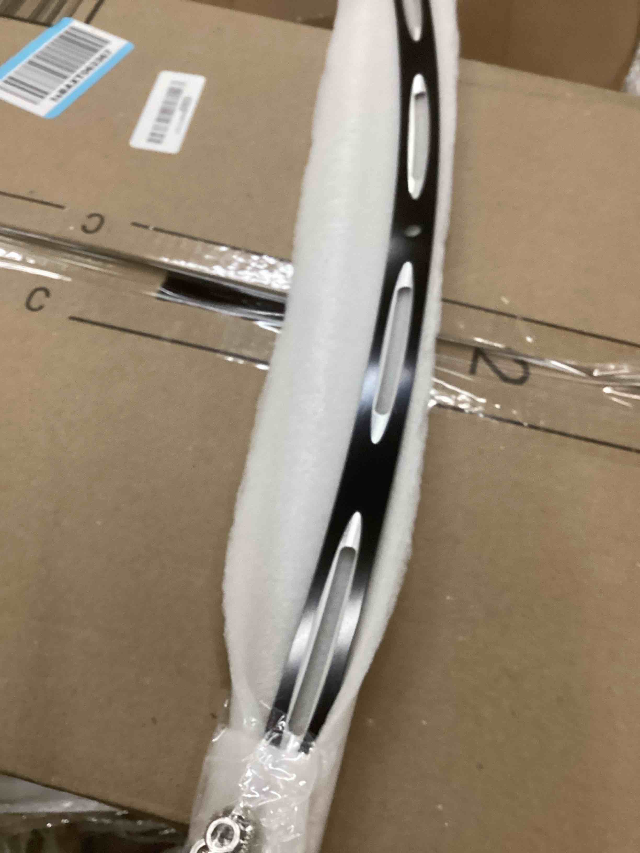 Condition photo showing New/Like New for Windshield Trim Black Motorcycle Windscreen CNC Cut Fit for Harley Davidson Street Glide Electra Glide Ultra Limited 1996-2013 Black 1996-2013