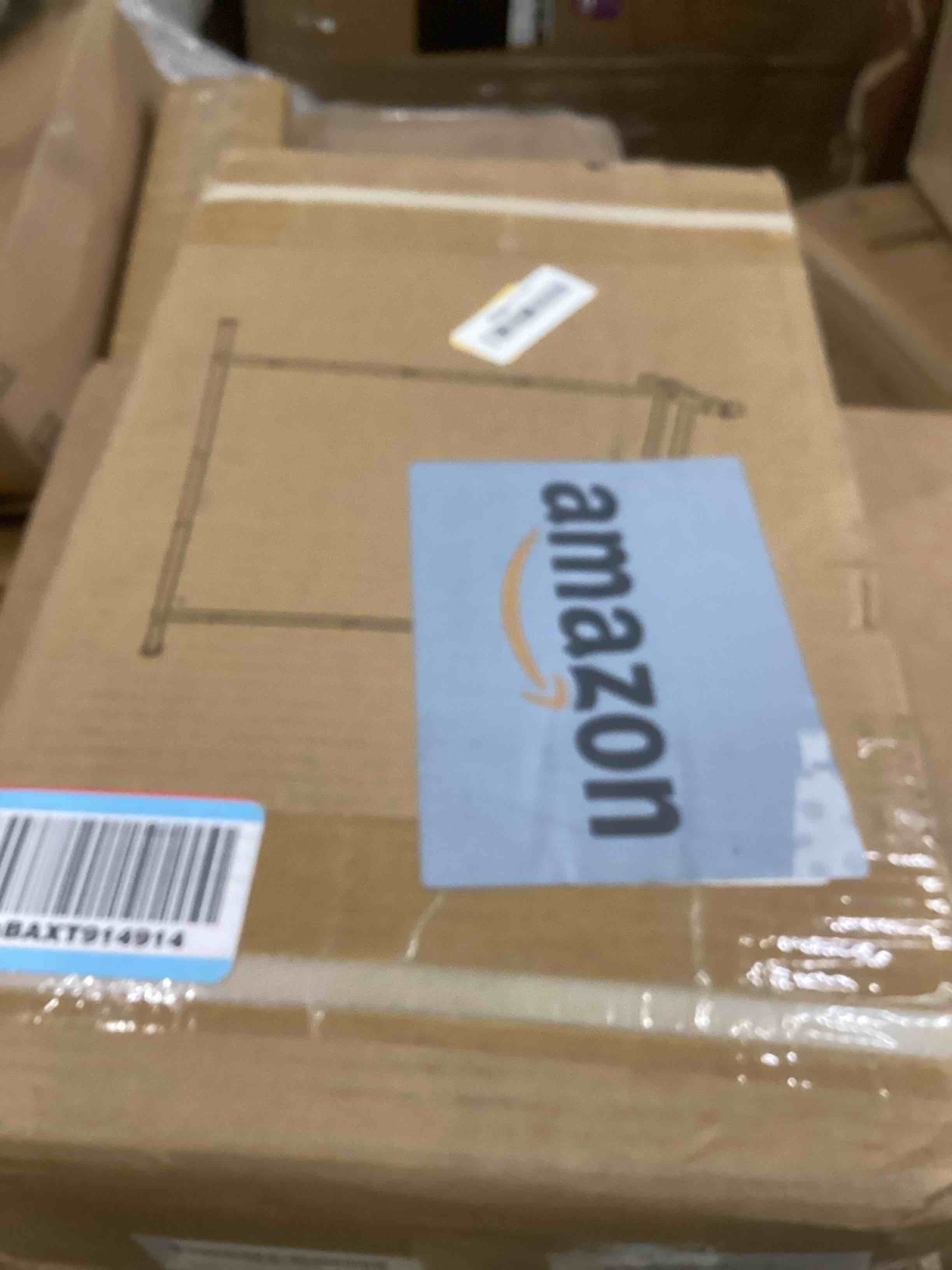 Condition photo showing New/Like New for Clothing Rack, 55.51 Inch Heavy Duty Clothes Rack Rolling Garment Rack with Wheels and Bottom Shelf, 130LB Capacity Clothes Racks for Hanging Clothes, Coats, Shirts, Sweaters, Skirts, Black Black Single