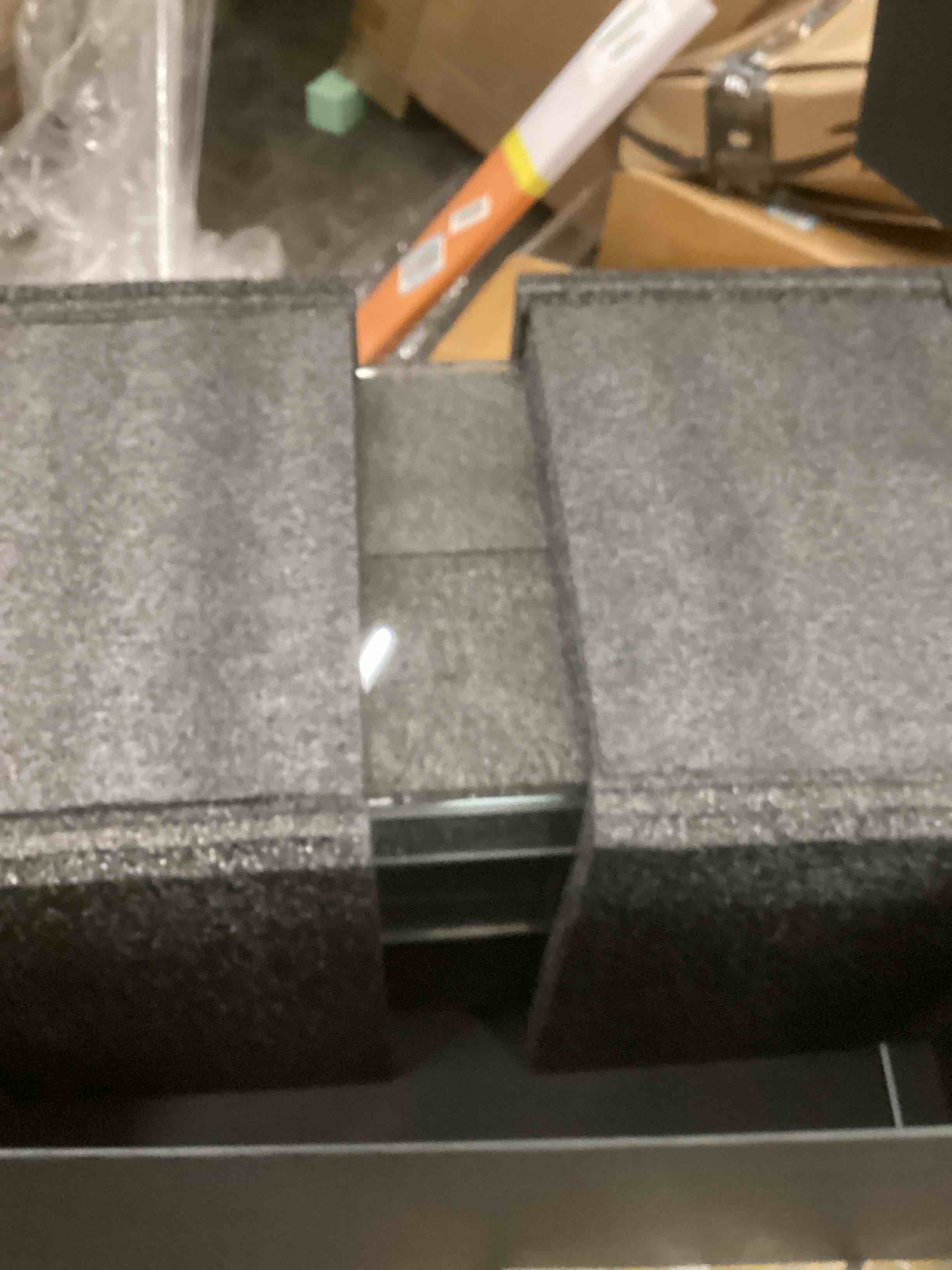 Condition photo showing New/Like New for Premium Challenge Coin Display Case for 50 Coins - Large Wooden Challenge Coin Holder & Organizer, 360° Views, Removable Tray, Drawer - Coin Display Stand - Handcrafted EDC & Military Birthday Gift