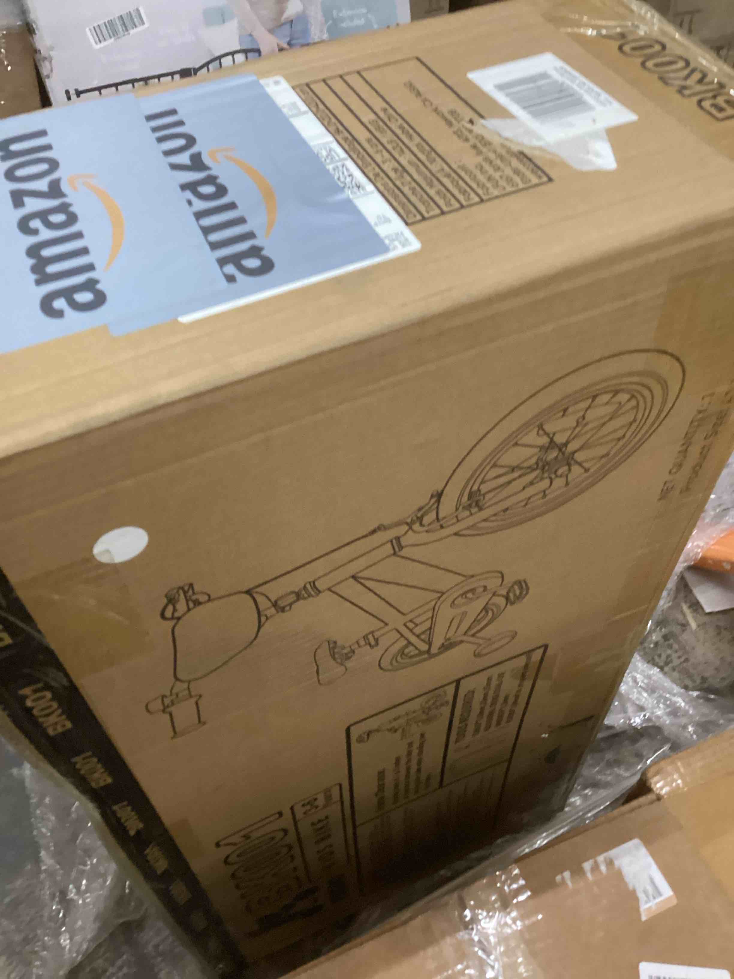 Condition photo showing New/Like New for KRIDDO 14-16 Inch Kids Bike for Ages 3–8, Boys and Girls Bicycle with Removable Training Wheels, Bicycle for Kids with Hand Brake & Coaster Brake, Adjustable Height, DIY Name Plate White 14 inch