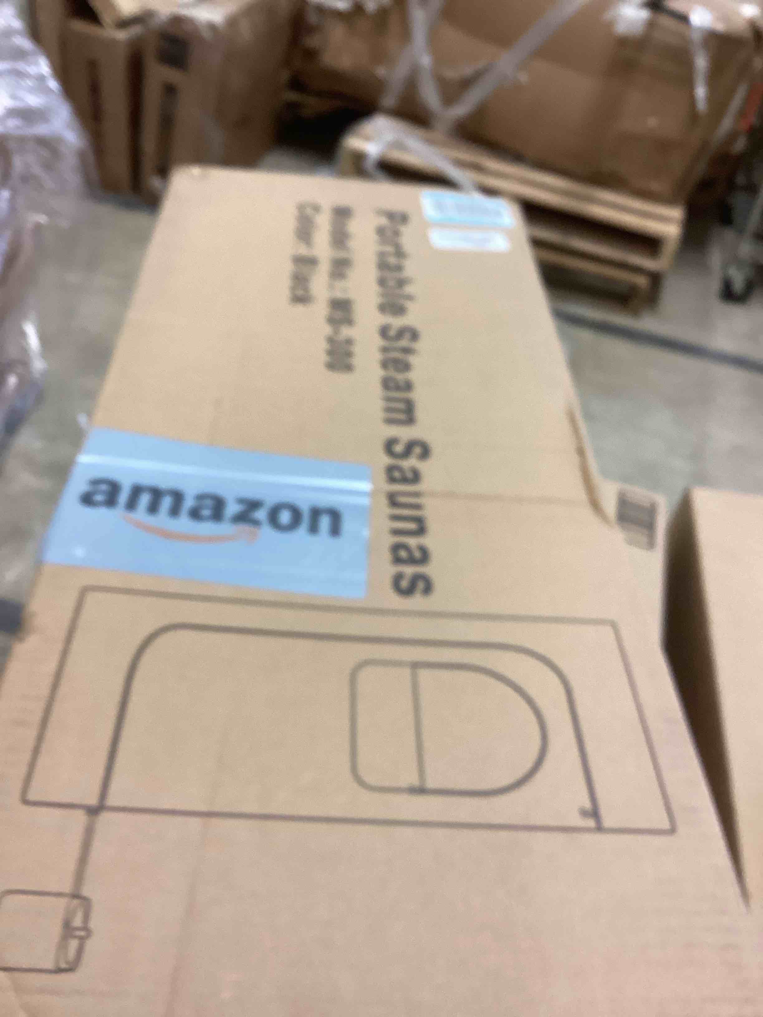 Condition photo showing New/Like New for Portable Sauna for Home, Personal SPA Steam Sauna with 10 Min Fast Heating & 9 Levels Heat, Warm Sauna Tent with 3L/1200W Steamer, Folding Chair, Remote Control for Body Relaxation,32" x 32" x 71"