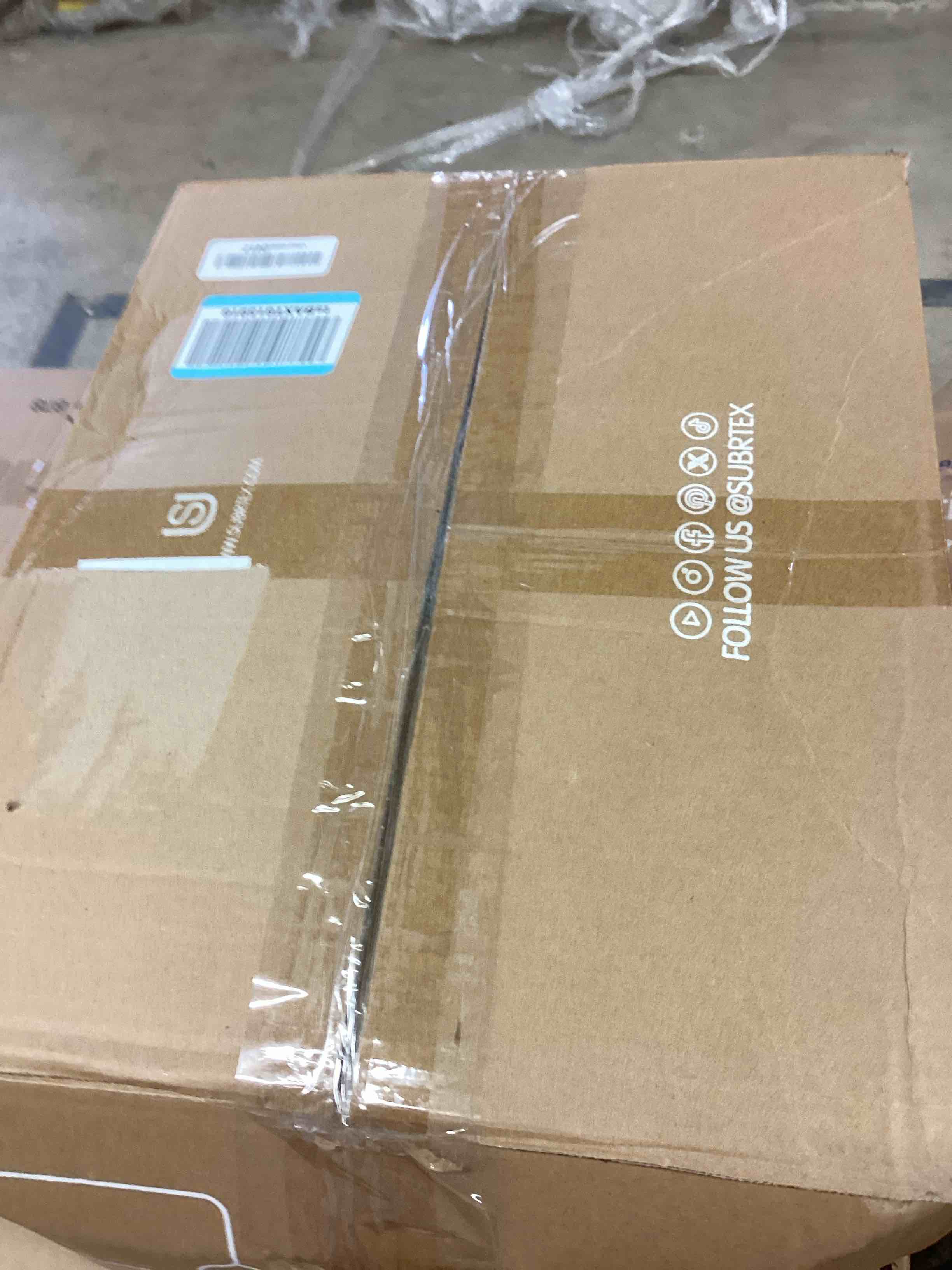 Condition photo showing As Is for SUBRTEX 7 Pieces Stretch Sofa Slipcover Sets Couch Cover Sets Backrest Cushion Covers Furniture Protector Collection Set for Oversize Sofa Loveseat Chair Slip Covers(Large, Gray) Grey Large