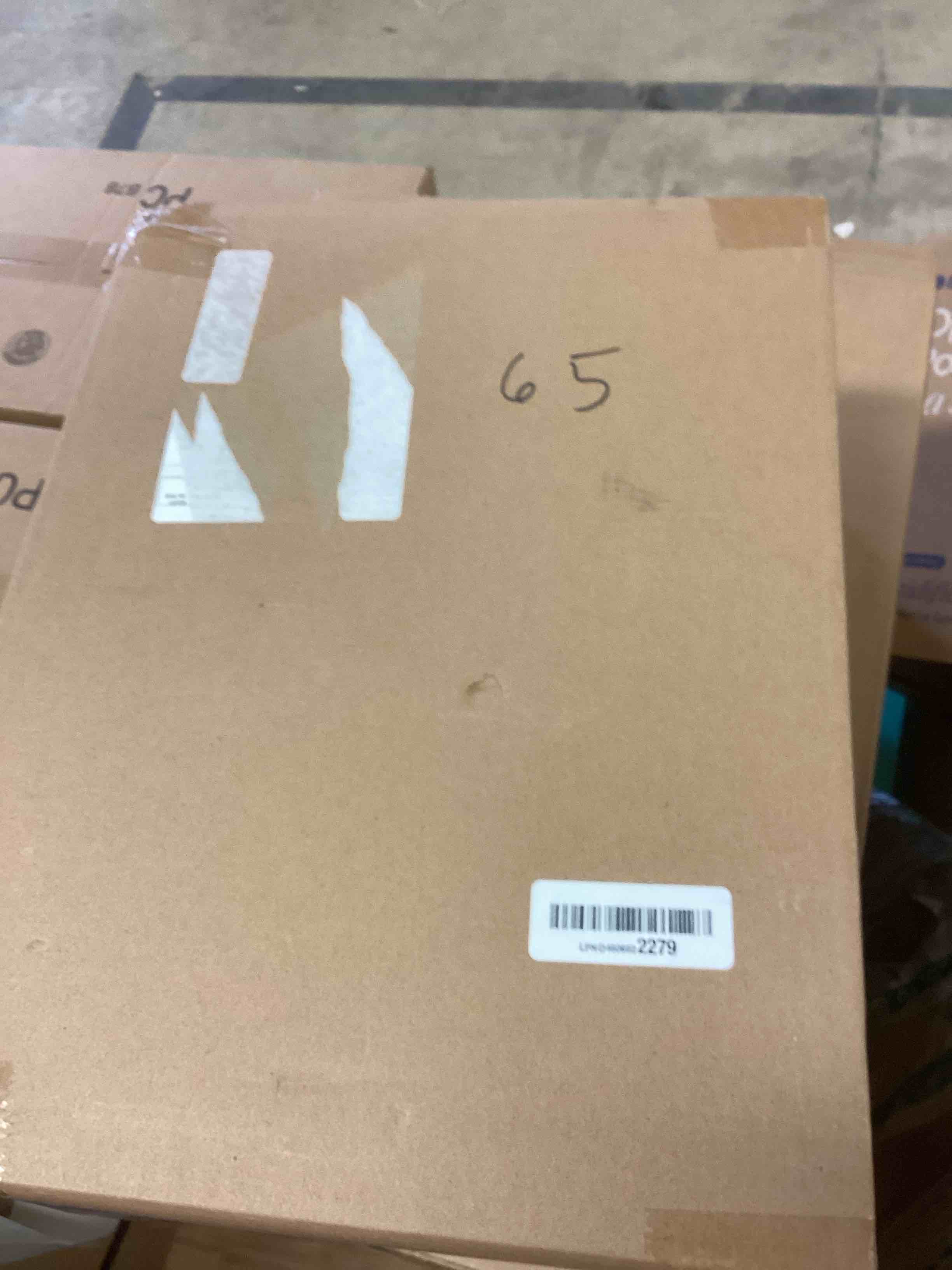 Condition photo showing New/Like New for Lawei Bamboo Desk Organizer with Adjustable File Holder, Mini Desk Drawer Tabletop Organization Box with 4 Drawers for Makeup, Letter, Pens, Home Office Supplies, Vanity, 3 Layer, Fully Assembled