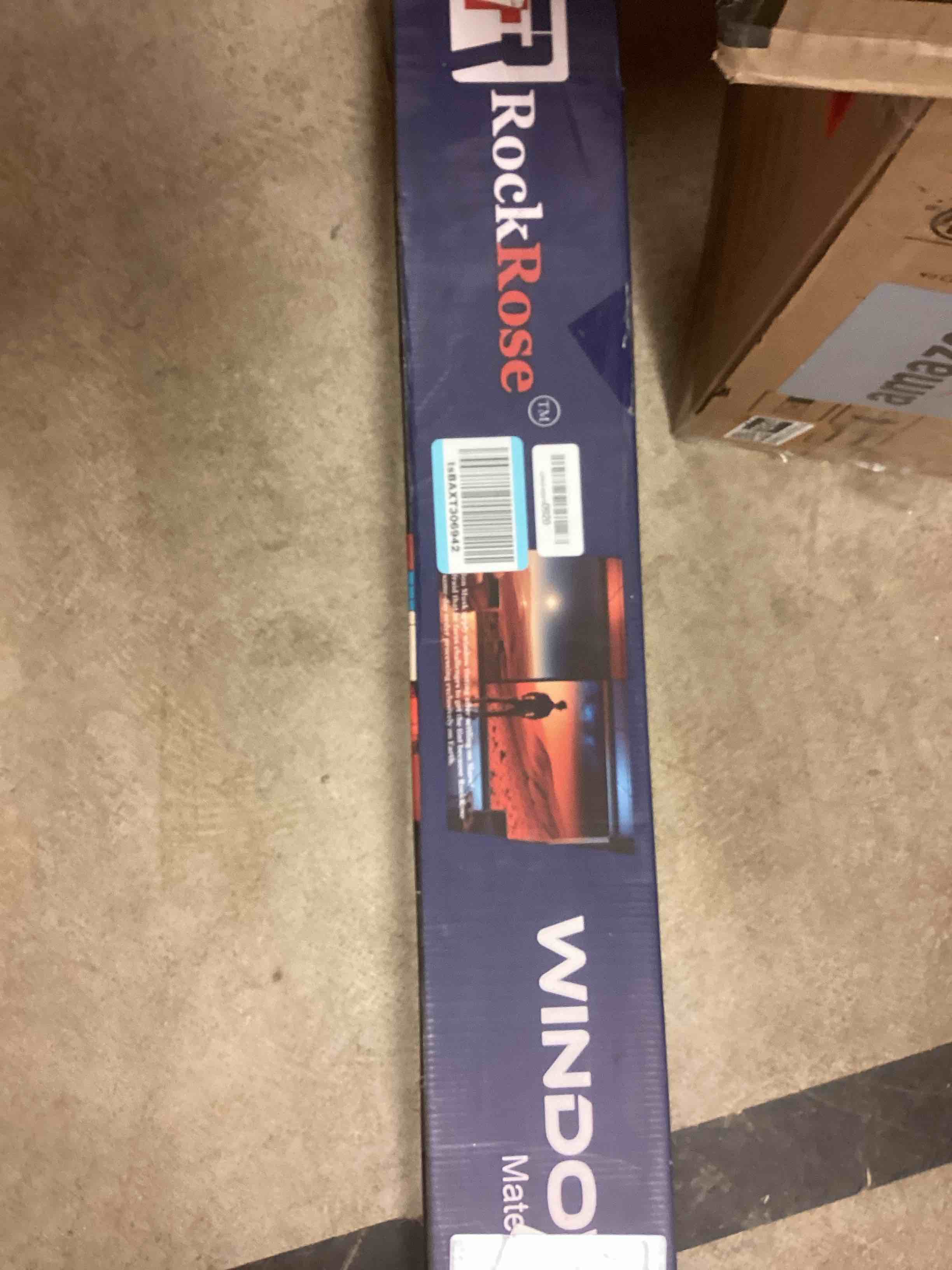 Condition photo showing New/Like New for RockRose 35% Premium Carbon Car Window Tint Film 36 in x 100FT 2PLY Charcoal Privacy Film UV, Heat Blocking Tint for Car or Home Adhesive Film Easy Shrink, Plotter Friendly Pro Grade 36 IN x 100FT 35 Percent