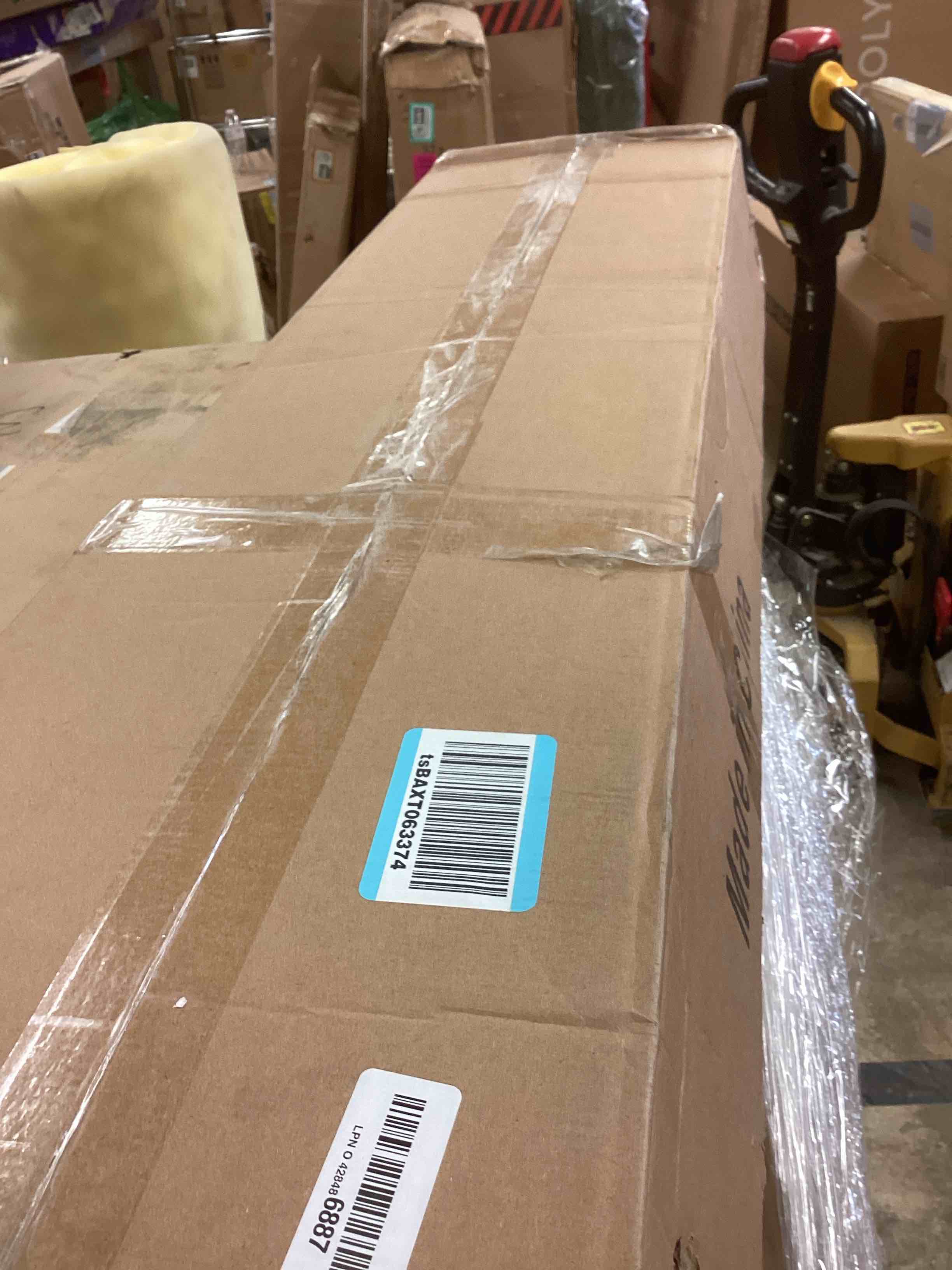 Condition photo showing New/Like New for 10 Gauge Flag Pole Kit with Light Solar Powered, 120 MPH Heavy Duty Flagpole Hardware for Outside House In Ground Use, Black 20FT with One 3x5 Flag