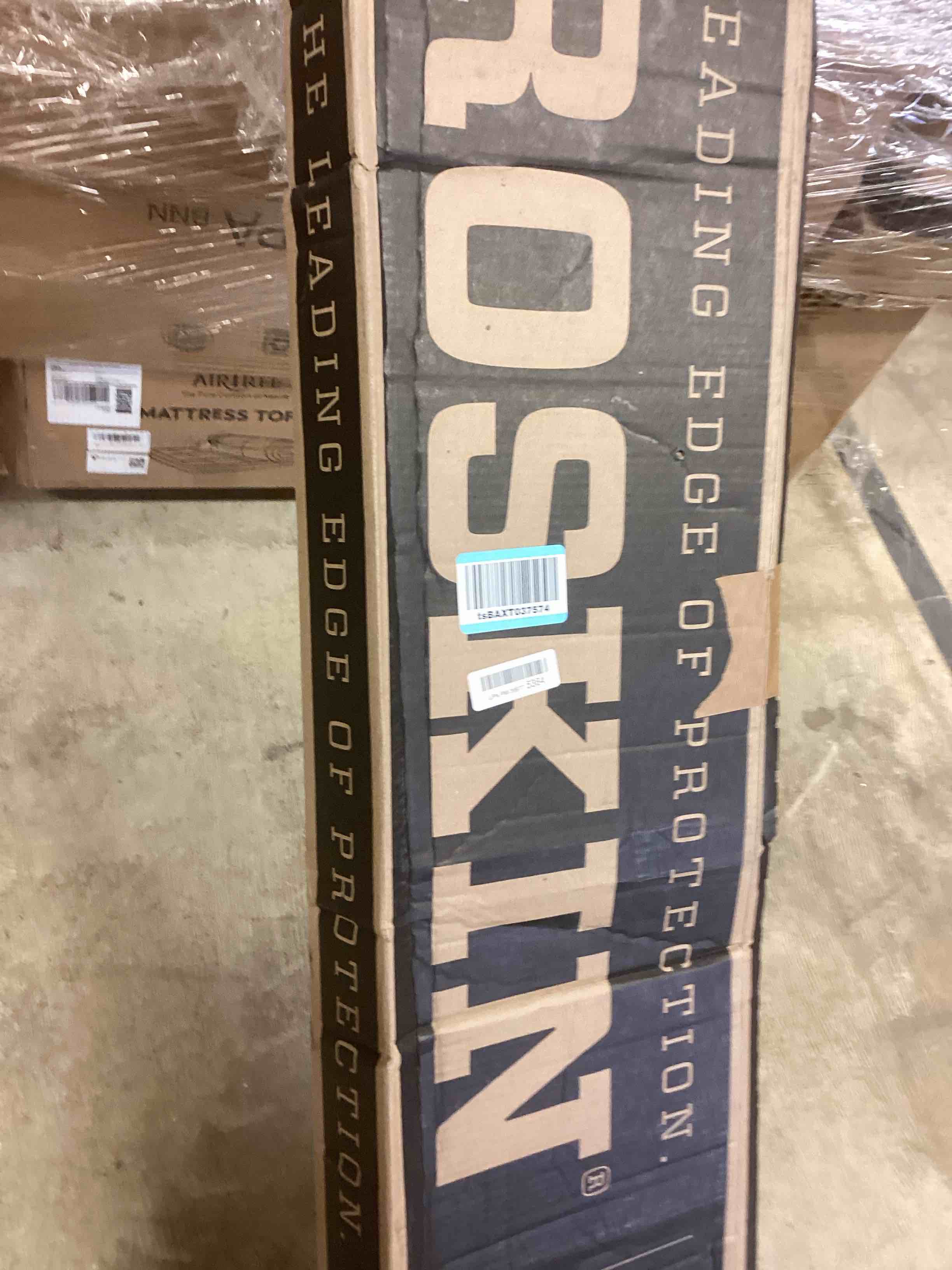 Condition photo showing New/Like New for Husky Liners Aeroskin Hood Protector Low Profile Deflector/Bug Shield | Fits 2021-2026 Ford F-150 (Does Not Fit Tremor/Raptor or 24-25 Platinum/King Ranch) | Hood, 1-pc Smoke - 2842196