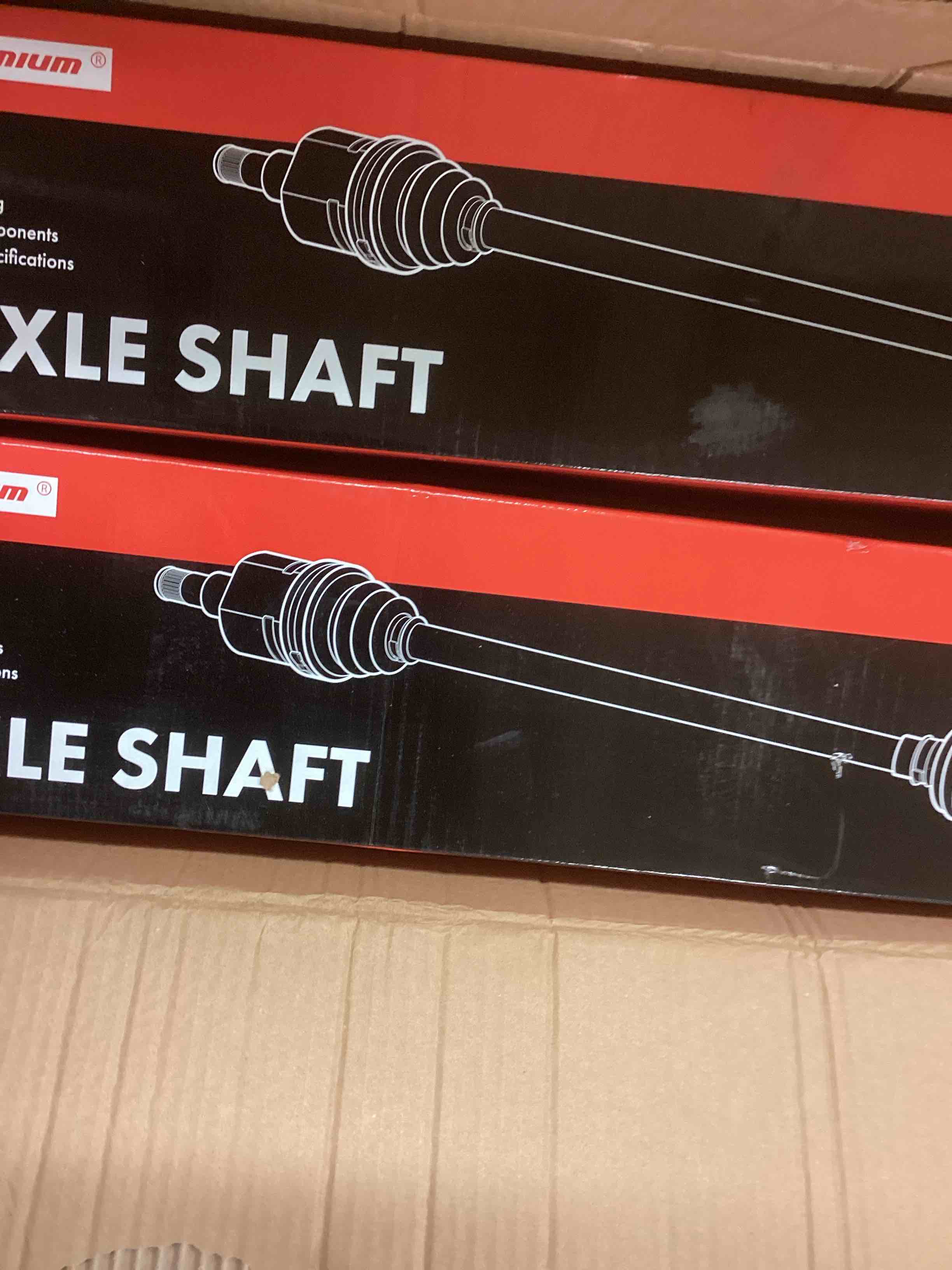 Condition photo showing New/Like New for A-Premium Pair (2) Front CV Axle Shaft Assembly Compatible with Chevy Silverado 1500 07-20 Tahoe Suburban, GMC Sierra 1500 07-20 Yukon, Cadillac Escalade 07-20, 4x4 models, Driver and Passenger side Front Driver and Passenger Side