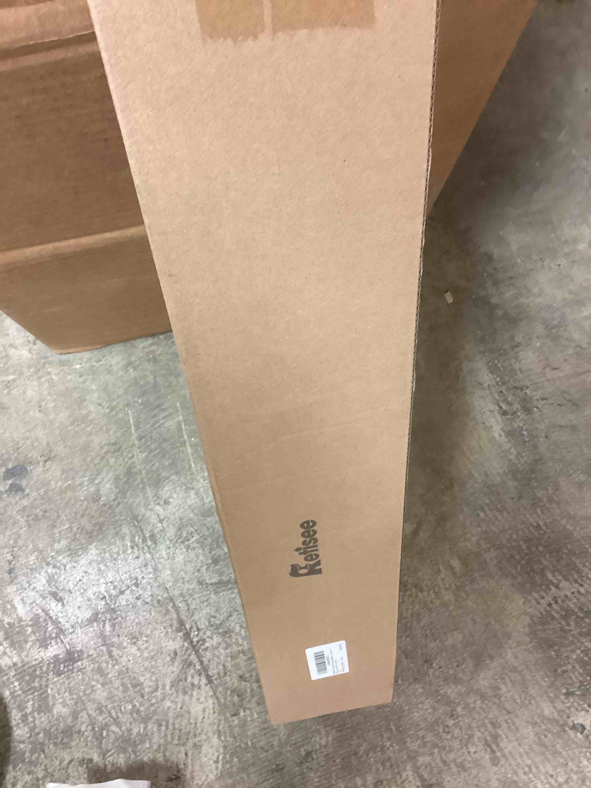 Condition photo showing New/Like New for Retisee 2 Pack 24" Under Cabinet Light Cover Replacement White Ribbed Acrylic Lens Diffuser Curved Low Profile for Under Counter Fluorescent Lights Fixture Kitchen Bathroom Vanity, 2-3/4"W x 1-3/8"H