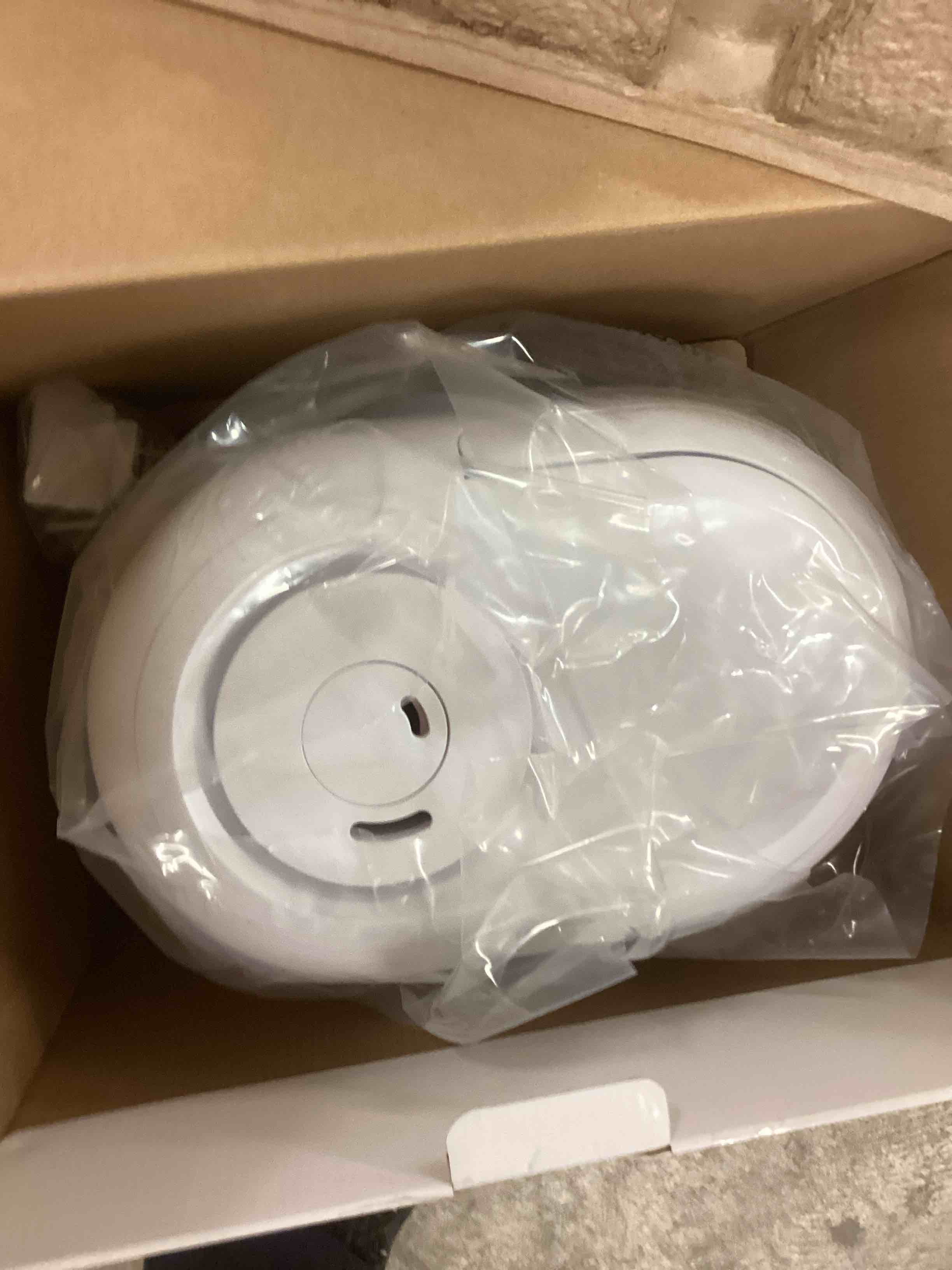Condition photo showing New/Like New for Frida Baby 3-in-1 XL Top Fill Humidifier for Bedroom, Cold & Flu Relief, 6L Tank Cool Mist Humidifier + Diffuser for Large Rooms, Mold Resistant, Nightlight, Auto-Off, Quiet, Essential Oil Diffuser 1.6 Gallon Tank