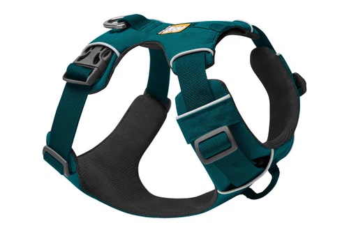 RUFFWEAR, Front Range Dog Harness, Reflective and Padded Harness for Training and Everyday, Tumalo Teal, X-Small