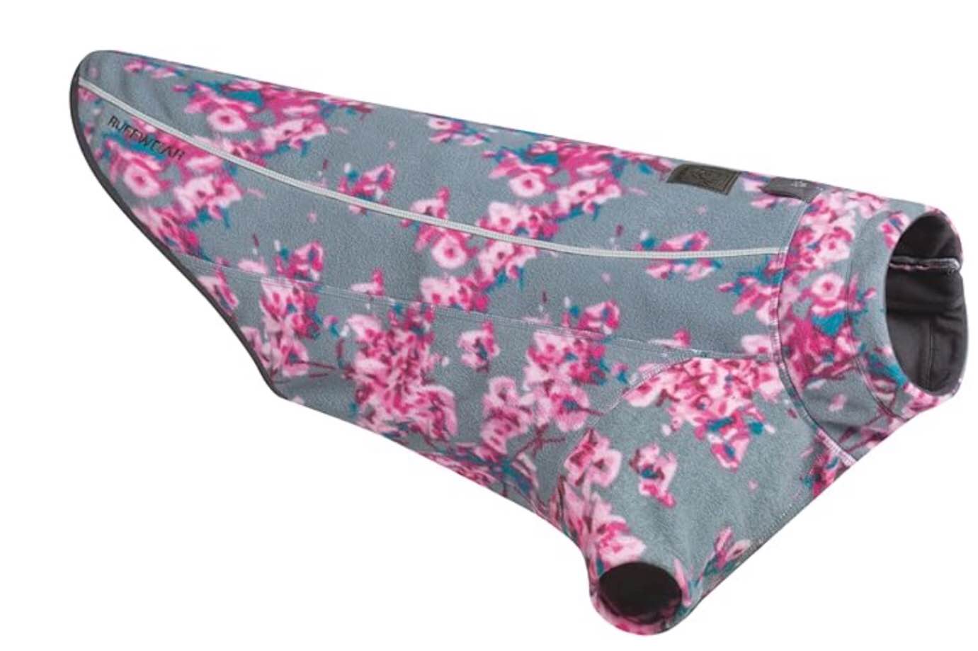 size medium RUFFWEAR, Climate Changer Quick Drying, Breathable Fleece Jacket for Dogs, Blossom, Medium