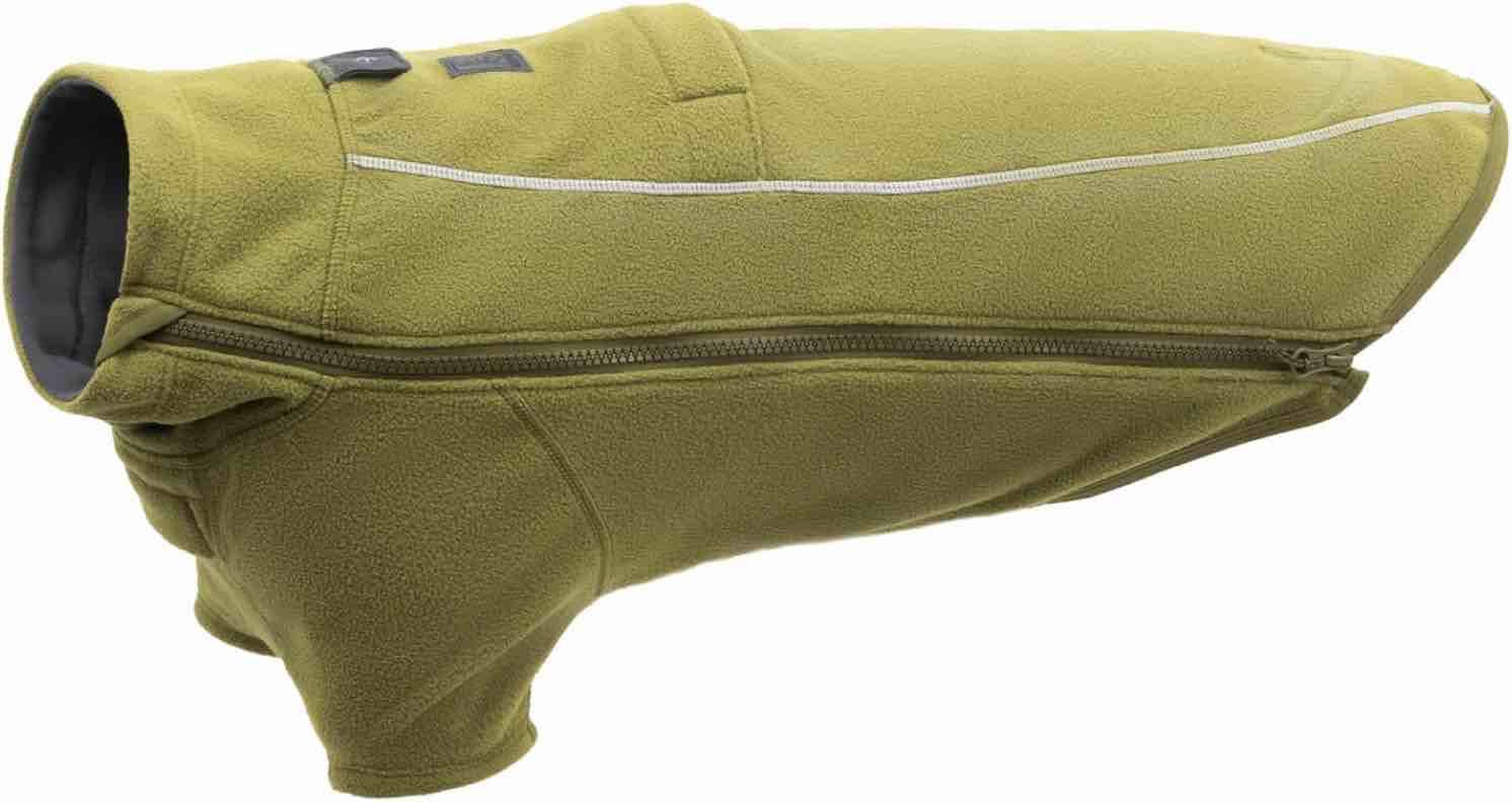 XS Ruffwear Climate change her fleece dog jacket in Cedar Green
