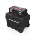 Masterloader Rolling Tool Box with Cantilever Organizer - Black