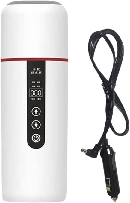FVPE 12V/24V ELECTRIC CUP WHITE 400ML