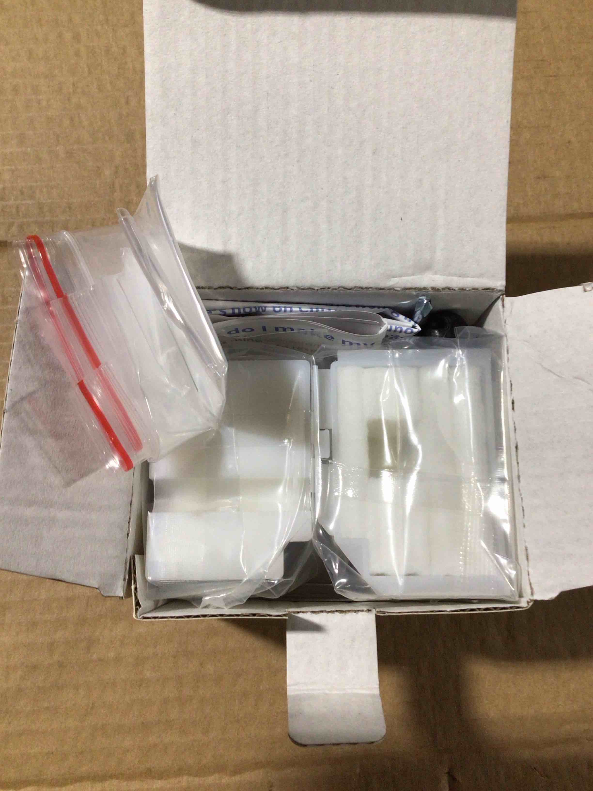 Condition photo showing New/Like New for Waste Ink Pad Replacement for Eco Tank Printer ET2800 ET2803 ET2400 ET4800 ET4700 ET2720 ET2820 ET2710 ET2712 L3110 Printer Replacement, Contact get 2 Reset Keys and Software, 2 Packs Ink Maintenance Box